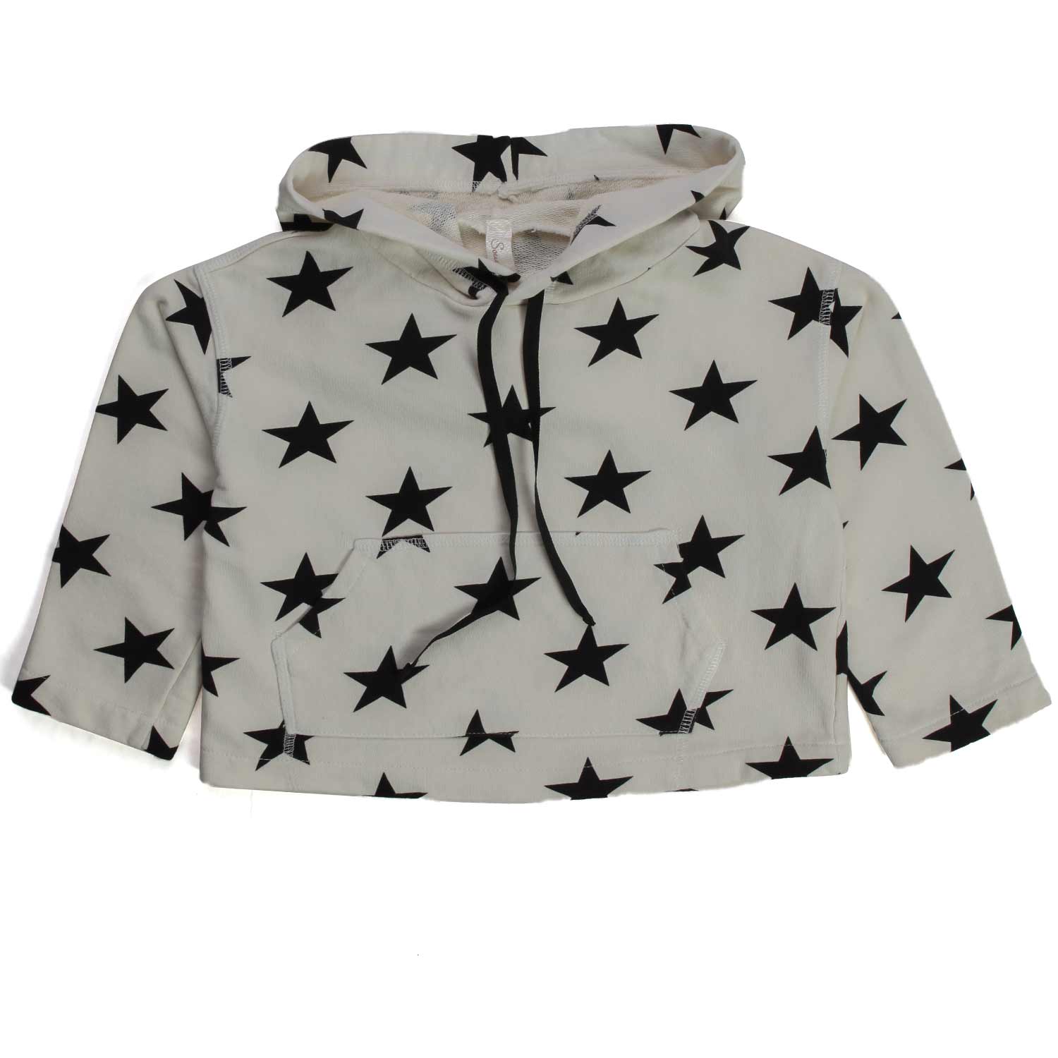FELPA PANNA CON STELLE BAMBINA E TEENAGER - annameglio.com abbigliamento moda