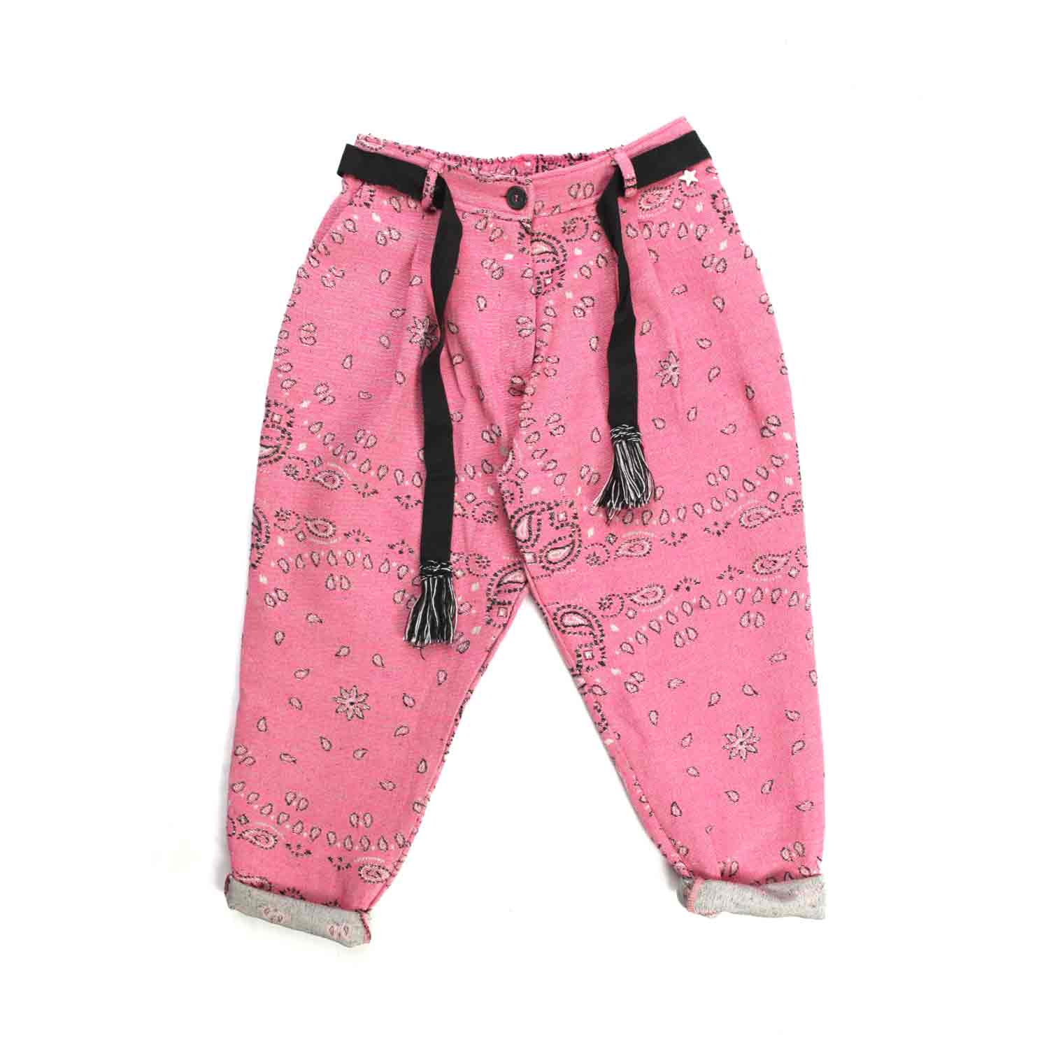 PANTALONE ROSA E NERO BAMBINA E TEENAGER - annameglio.com abbigliamento moda