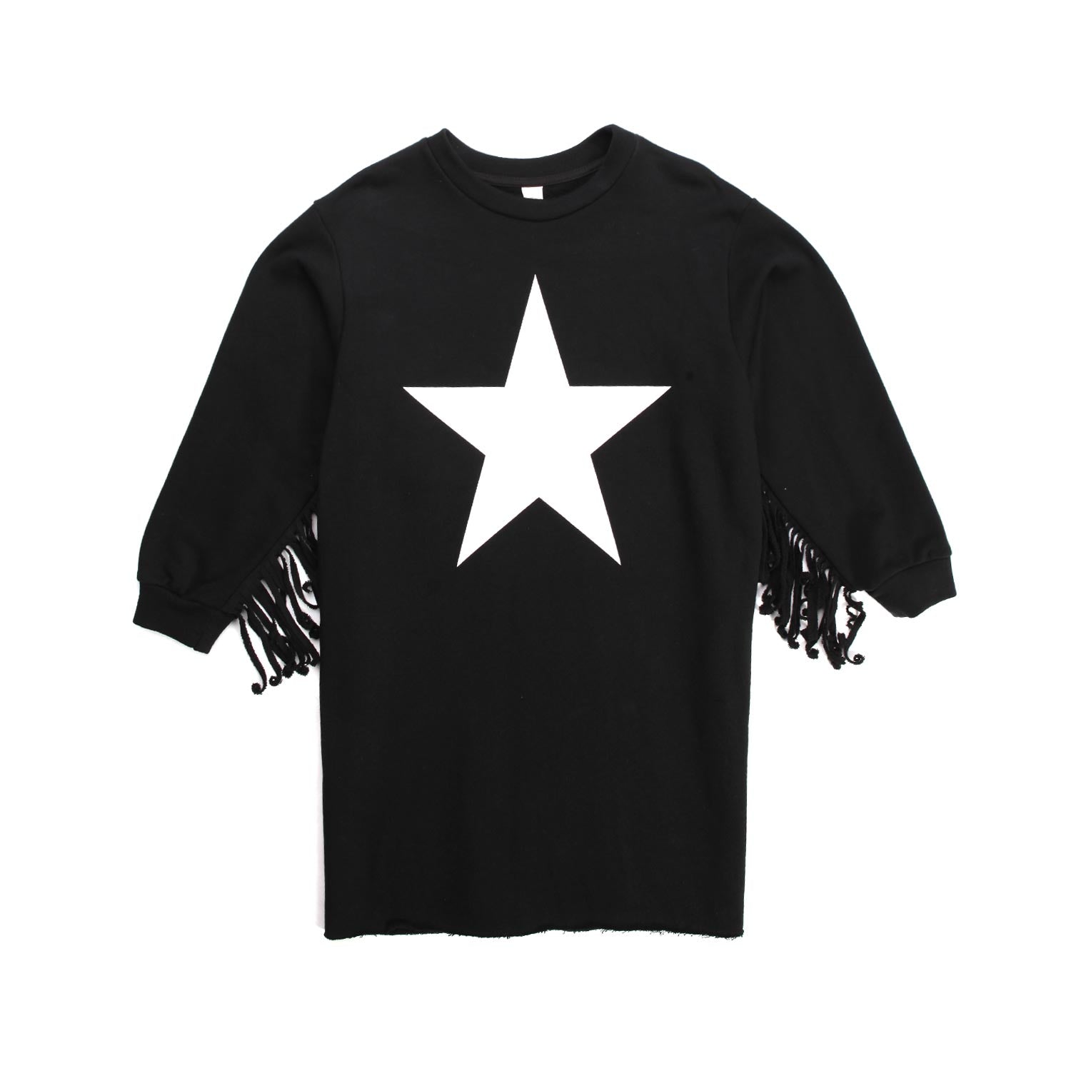 ABITO FELPA CON FRANGE GIRL - annameglio.com abbigliamento moda