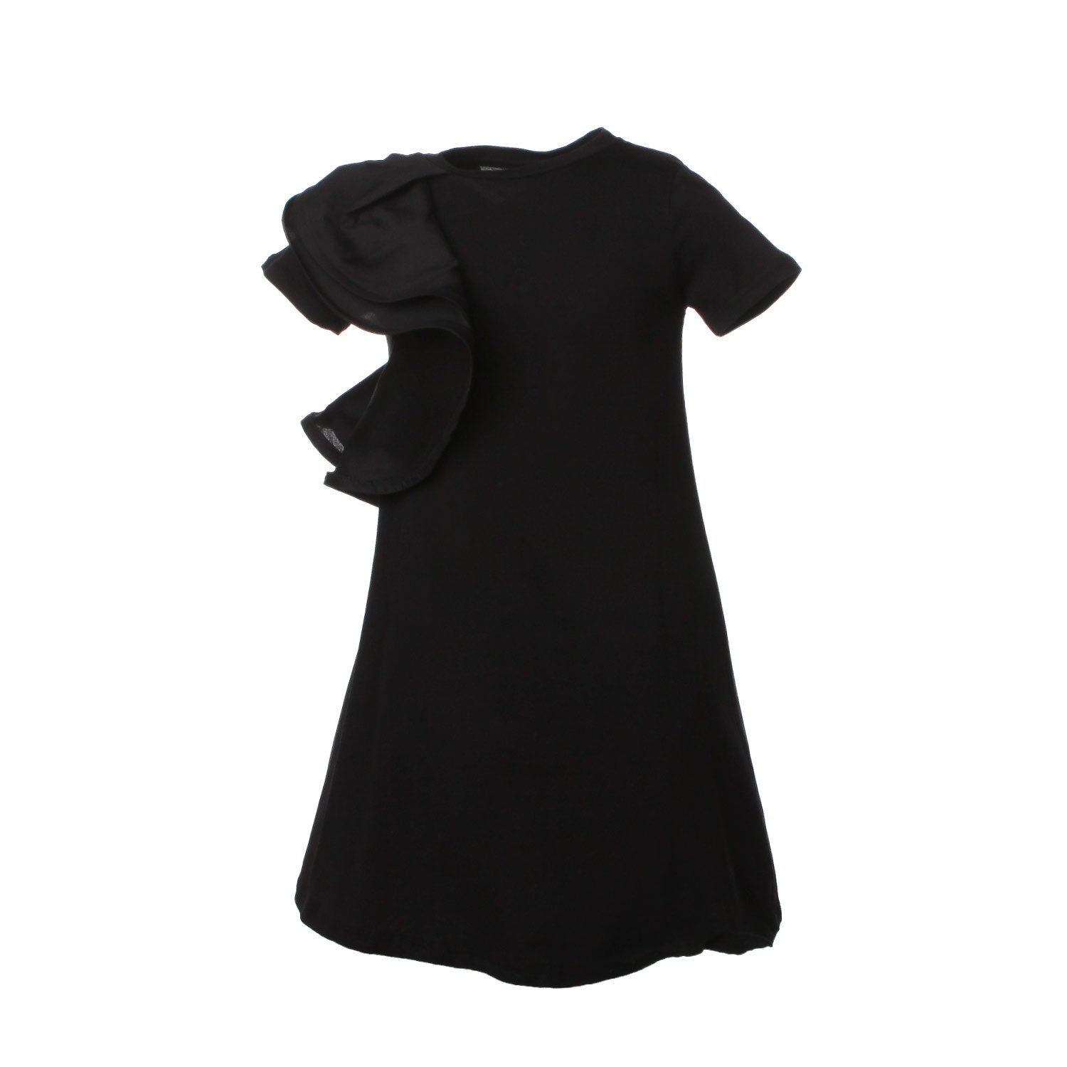 ABITO NERO COTONE BAMBINA - annameglio.com abbigliamento moda