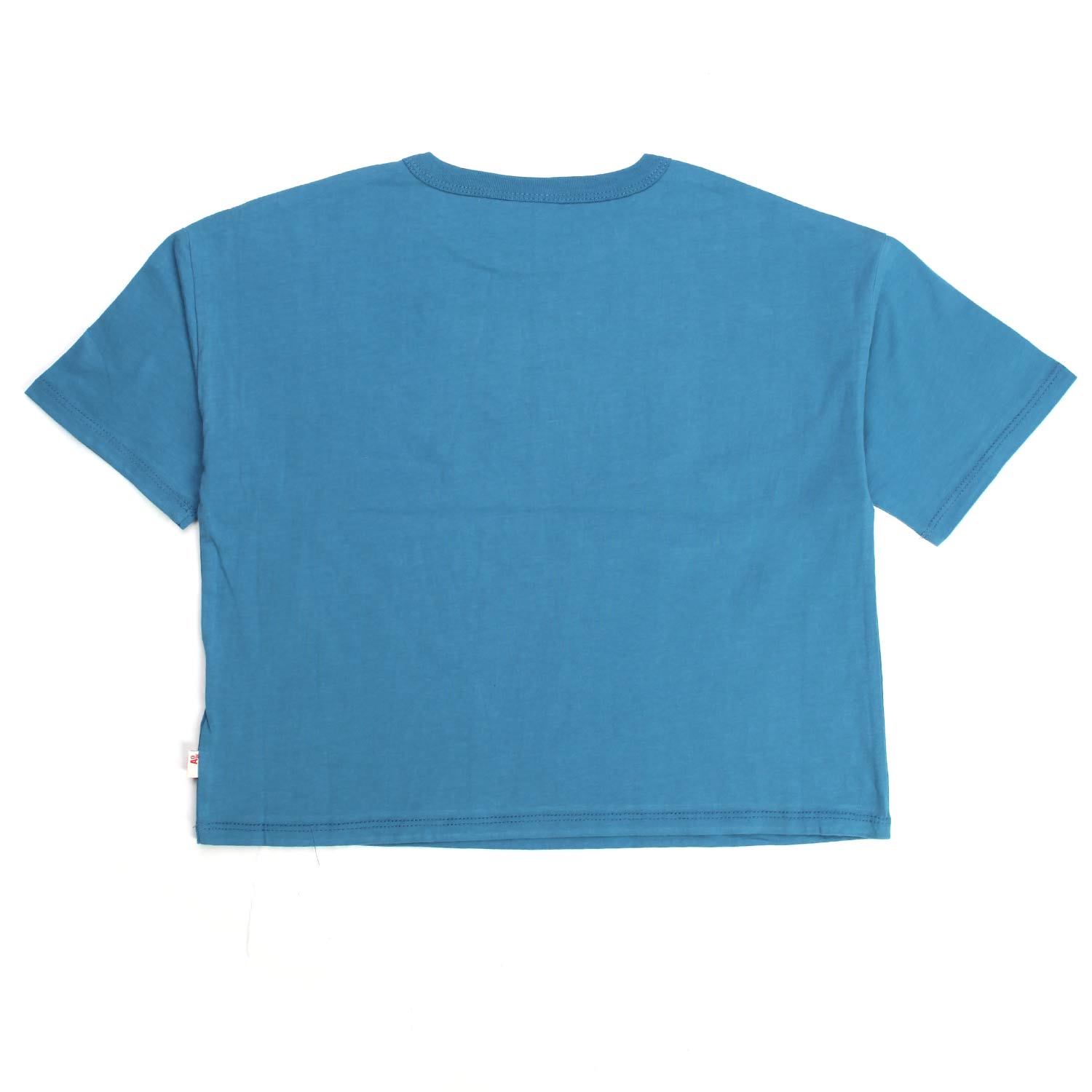 T-SHIRT RESPECT AZZURRA BAMBINA E TEENAGER - annameglio.com abbigliamento moda