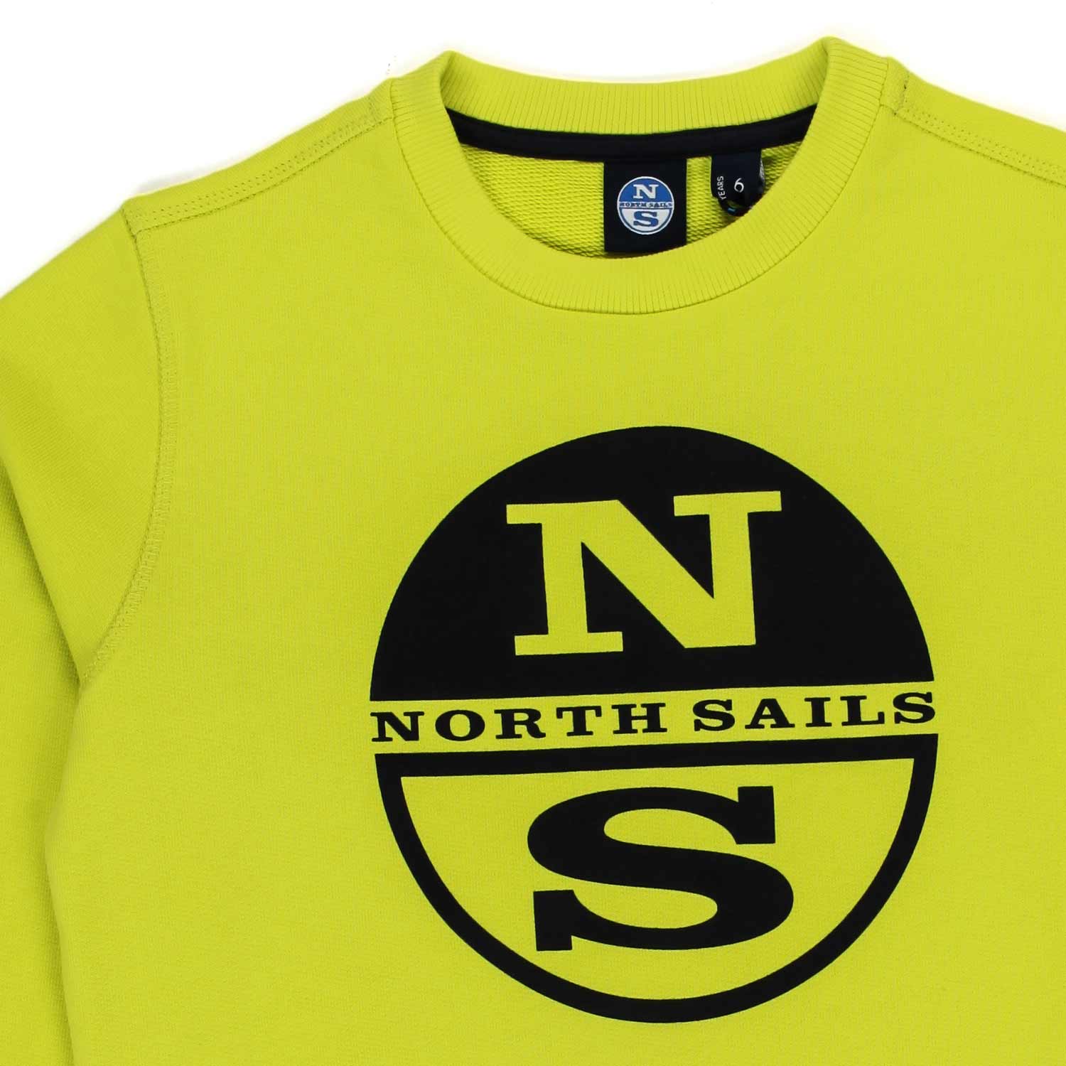 FELPA GIALLO FLUO BAMBINO E TEENAGER - annameglio.com abbigliamento moda