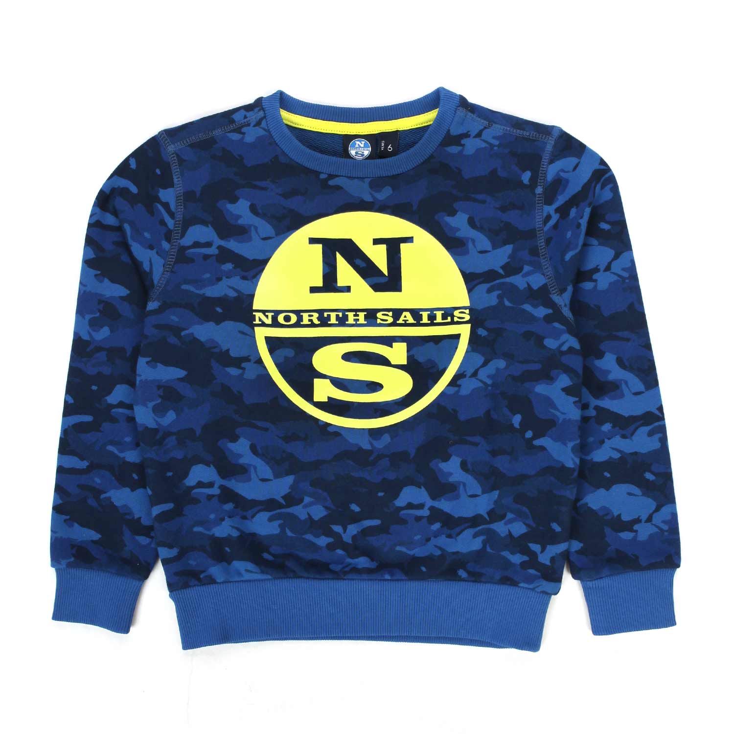 FELPA CAMOUFLAGE BLU BAMBINO E TEENAGER - annameglio.com abbigliamento moda