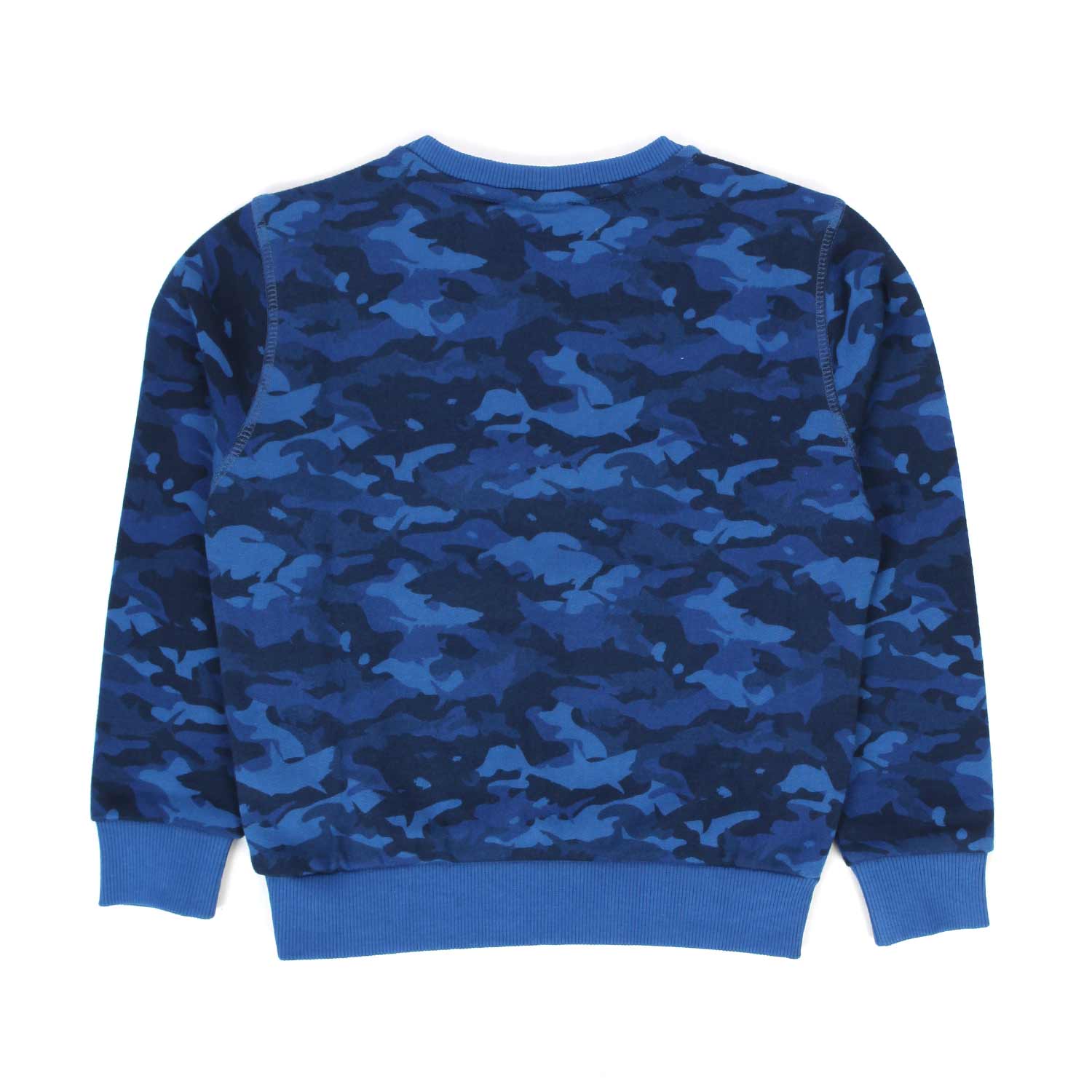 FELPA CAMOUFLAGE BLU BAMBINO E TEENAGER - annameglio.com abbigliamento moda