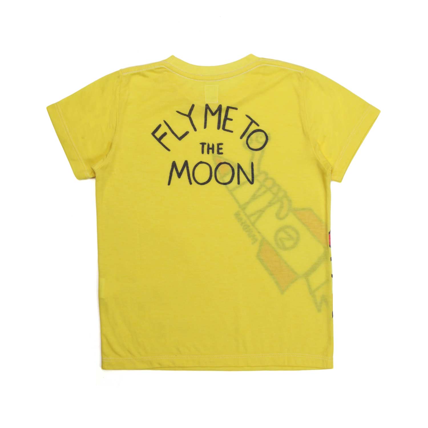 T-SHIRT ROCKET GIALLA BAMBINO - annameglio.com abbigliamento moda
