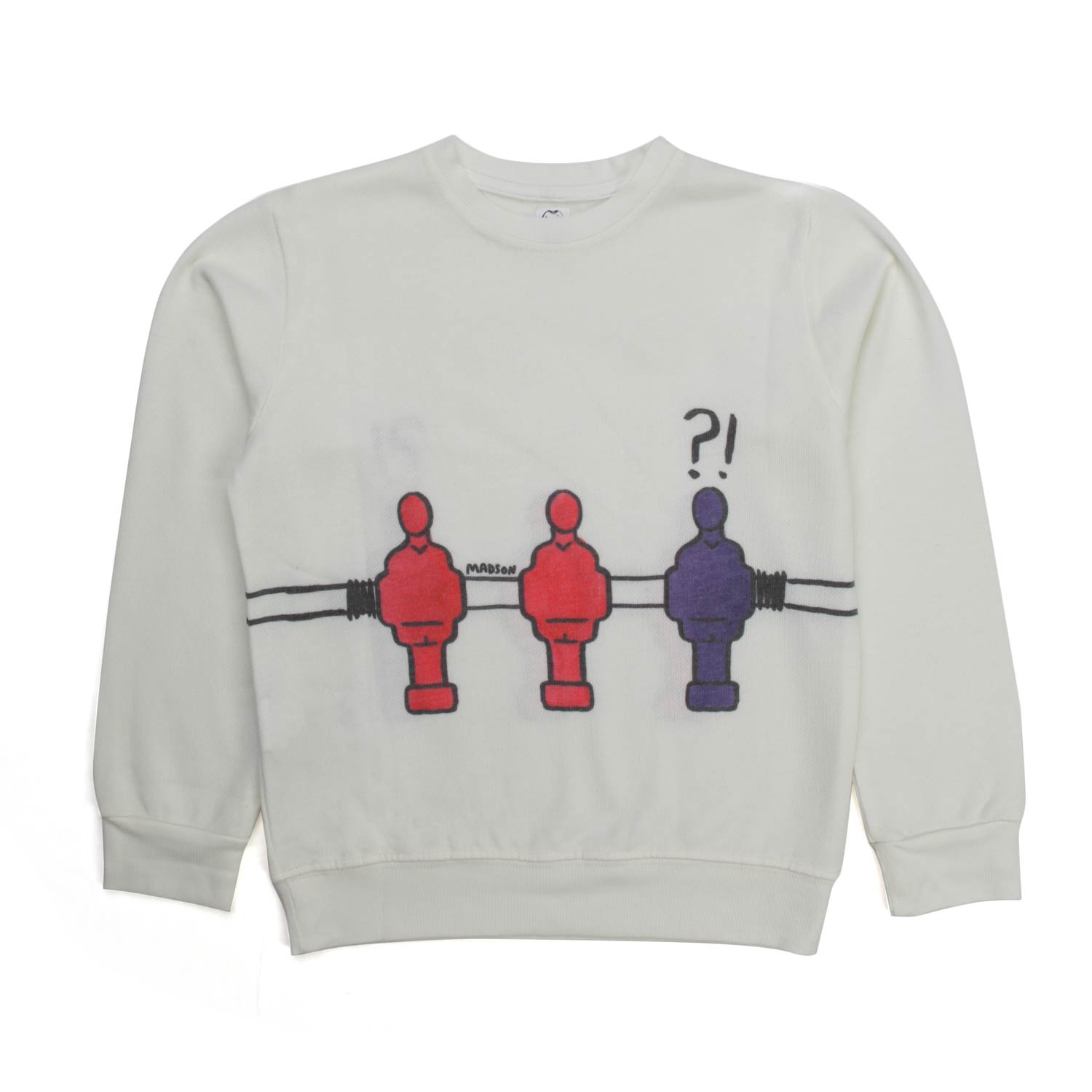 FELPA BILIARDINO BIANCA BAMBINO - annameglio.com abbigliamento moda