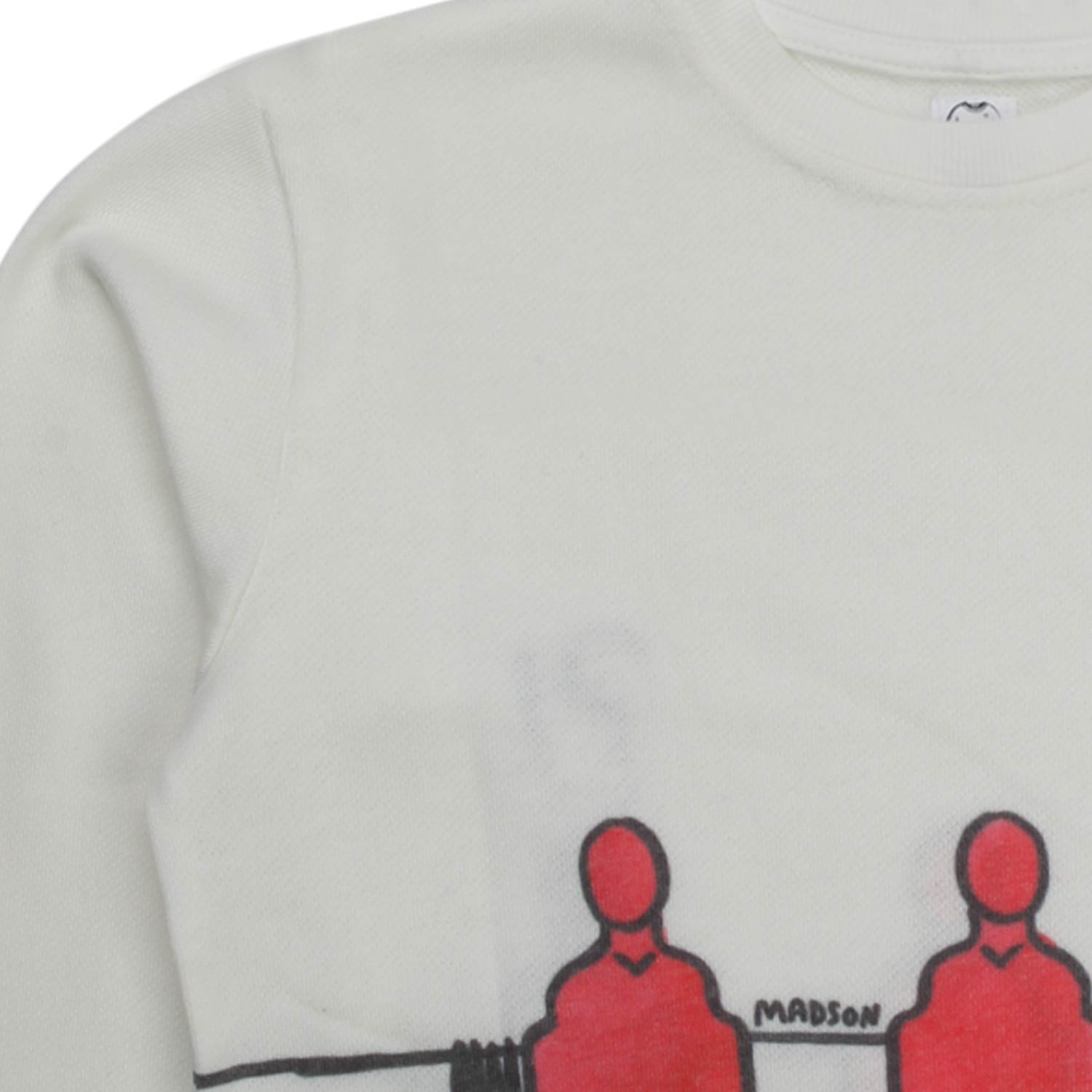 FELPA BILIARDINO BIANCA BAMBINO - annameglio.com abbigliamento moda