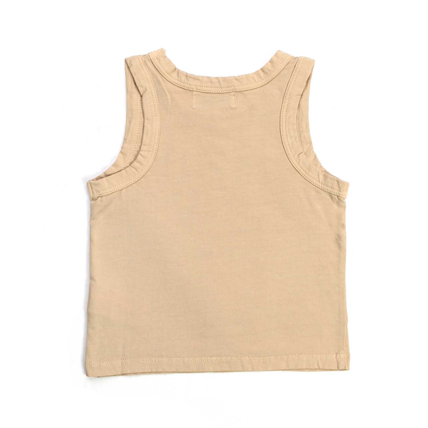 CANOTTA UNISEX BABY BEIGE CON STAMPA - annameglio.com abbigliamento moda