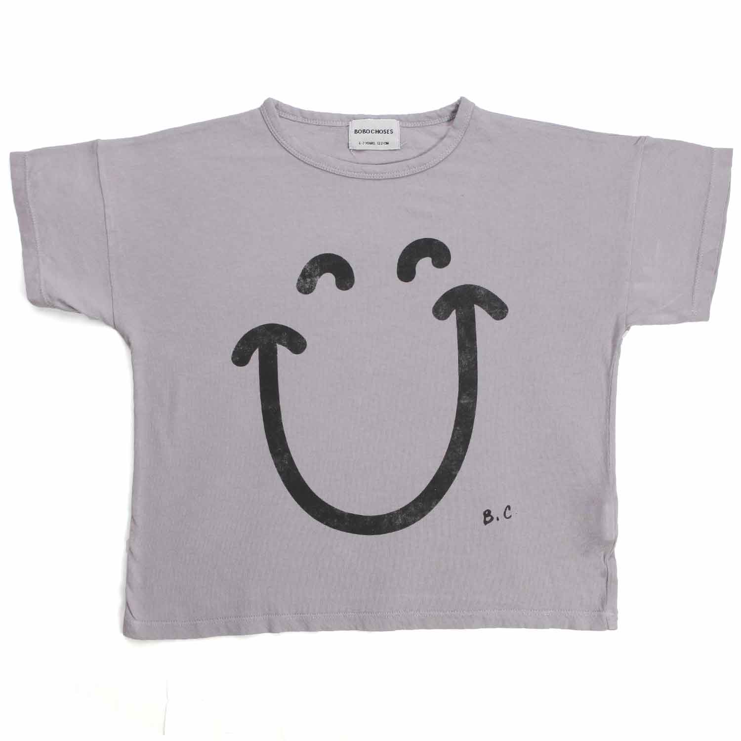 T-shirt Big Smile Viola Vintage Baby - annameglio.com abbigliamento moda