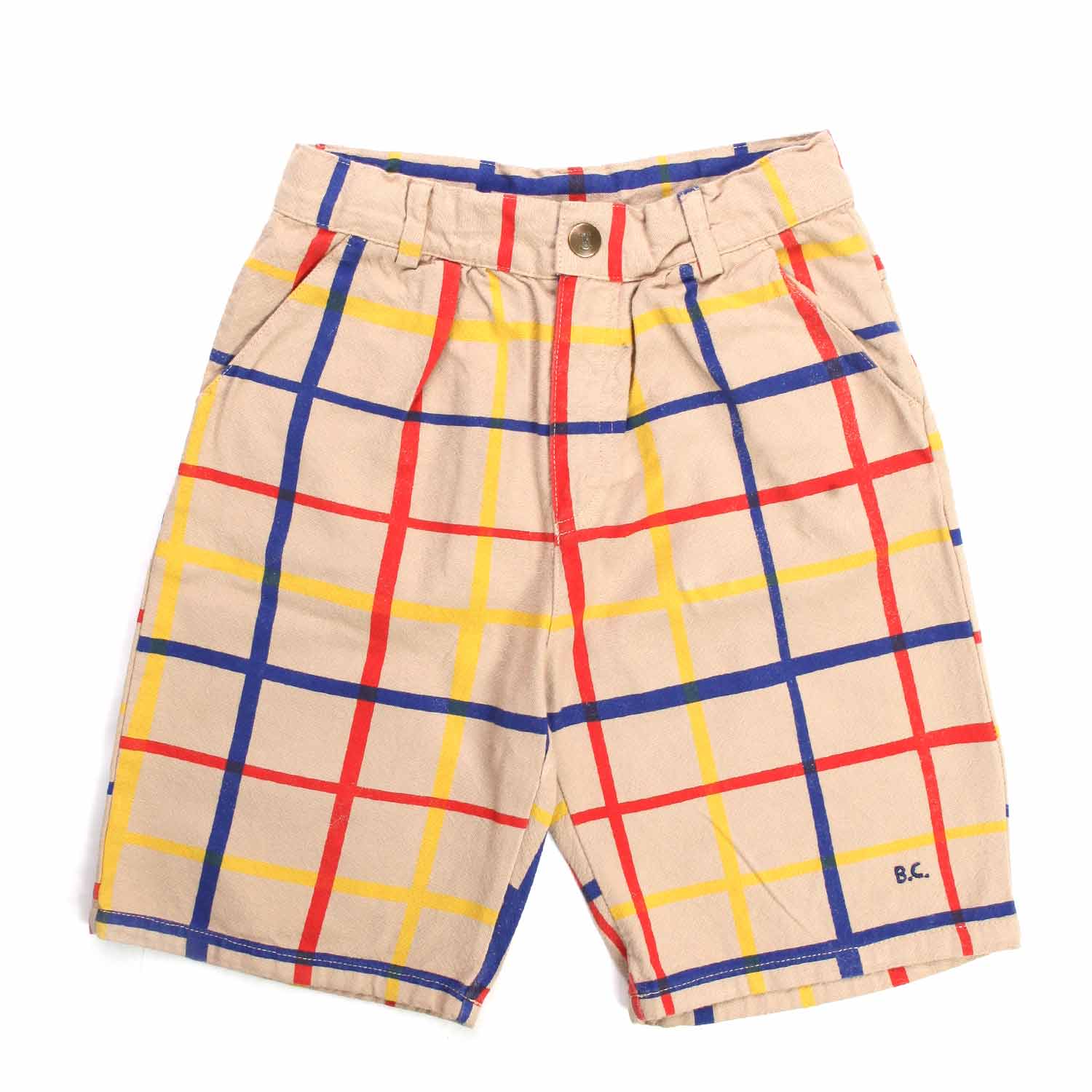 BERMUDA QUADRI MULTICOLOR BAMBINO - annameglio.com abbigliamento moda