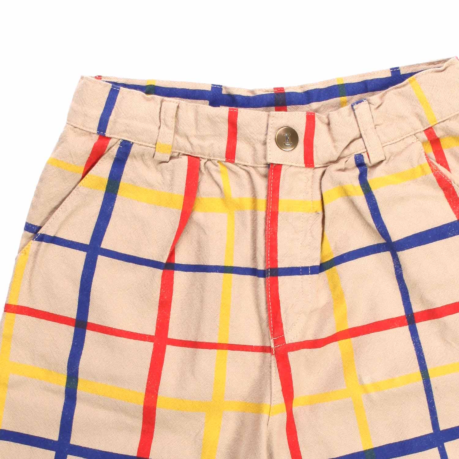 BERMUDA QUADRI MULTICOLOR BAMBINO - annameglio.com abbigliamento moda