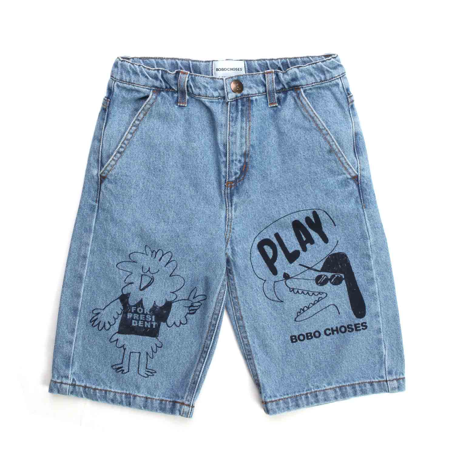 BERMUDA DENIM CHIARO BAMBINO - annameglio.com abbigliamento moda