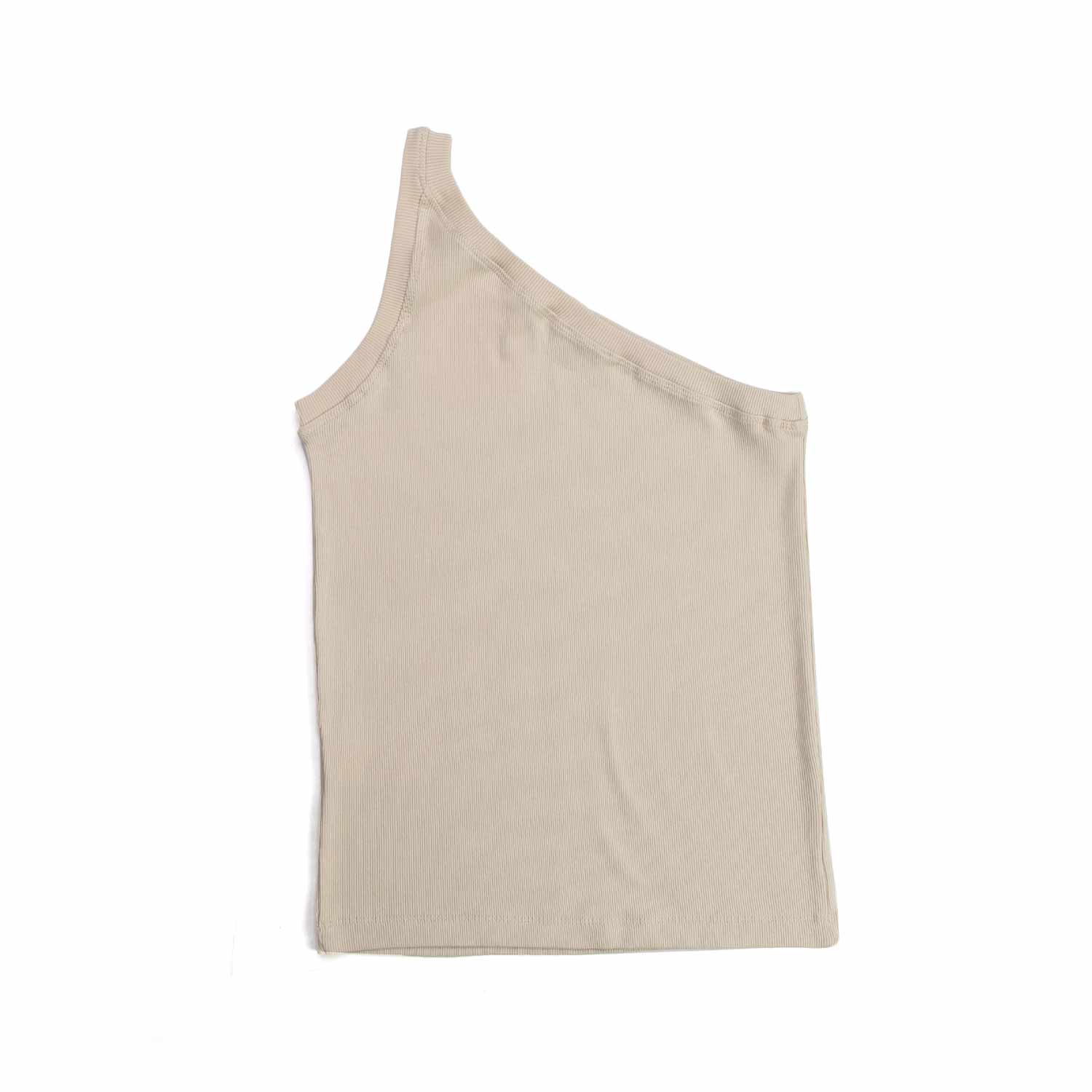 TOP MONOSPALLA BEIGE GIRL - annameglio.com abbigliamento moda