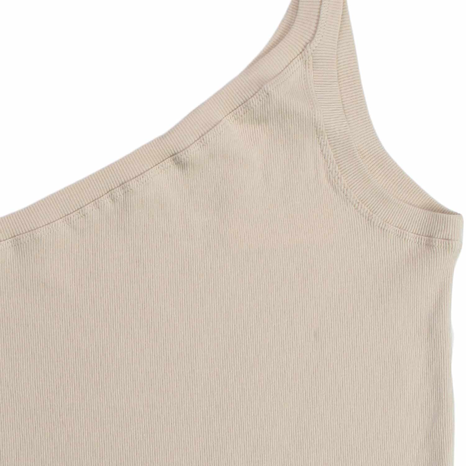 TOP MONOSPALLA BEIGE GIRL - annameglio.com abbigliamento moda