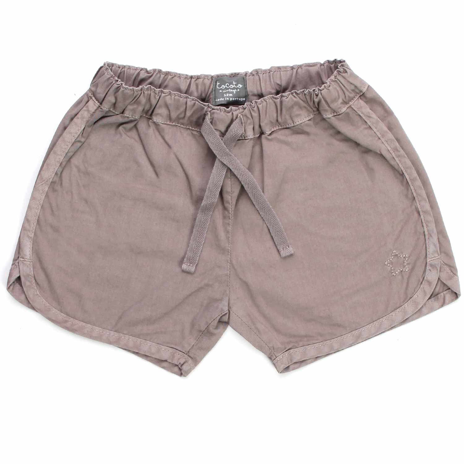 BERMUDA COLOR FANGO BAMBINO E NEONATO - annameglio.com abbigliamento moda