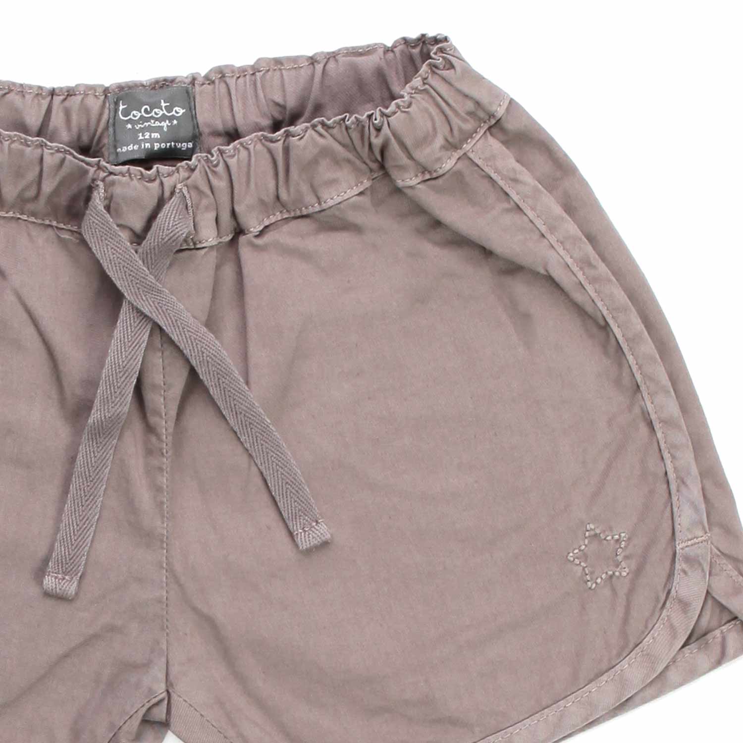 BERMUDA COLOR FANGO BAMBINO E NEONATO - annameglio.com abbigliamento moda