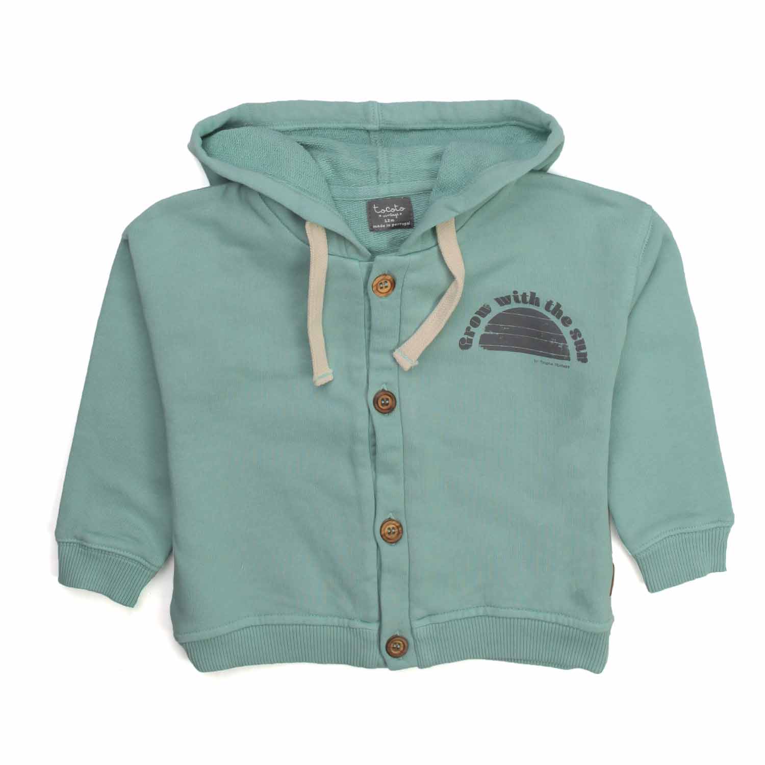 FELPA VERDE ACQUA BABY - annameglio.com abbigliamento moda