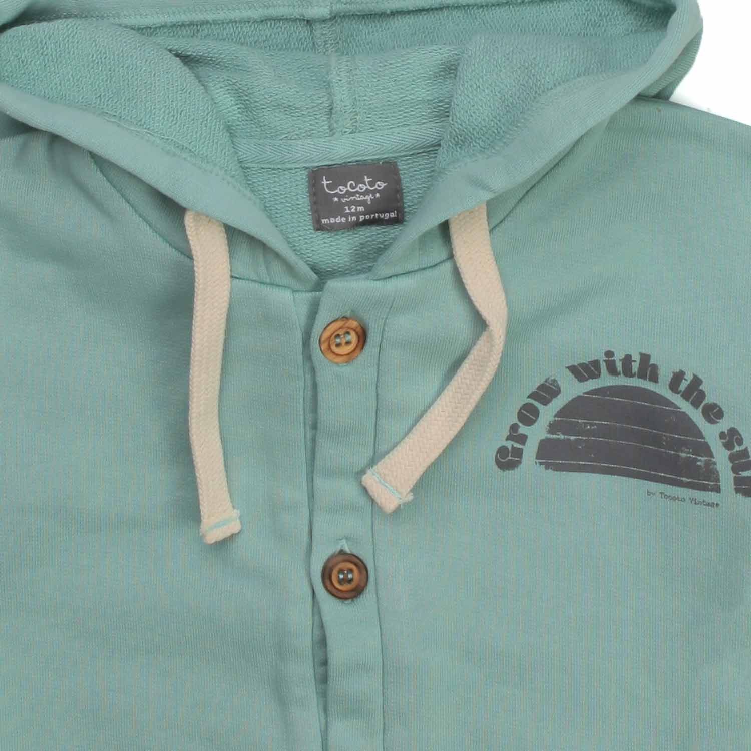 FELPA VERDE ACQUA BABY - annameglio.com abbigliamento moda