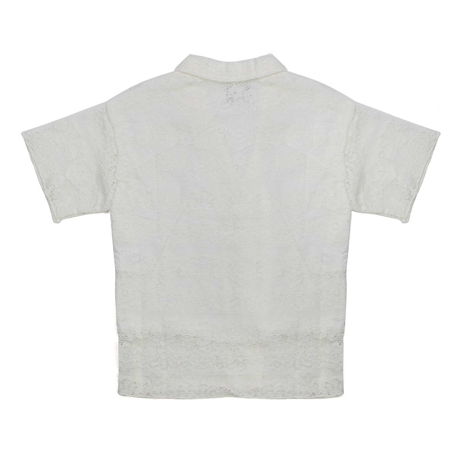 CAMICIA IN PIZZO BAMBINA - annameglio.com abbigliamento moda