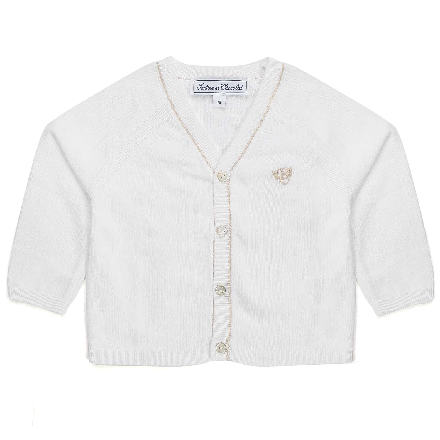 CARDIGAN BIANCO BIMBO E NEONATO - annameglio.com abbigliamento moda