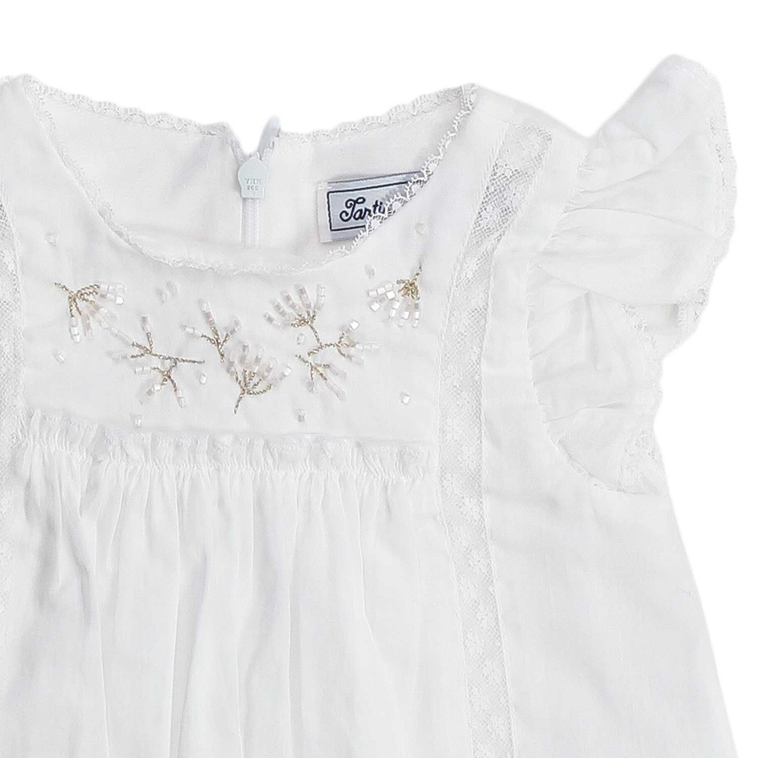 MINI ABITO BIANCO NEONATA - annameglio.com abbigliamento moda