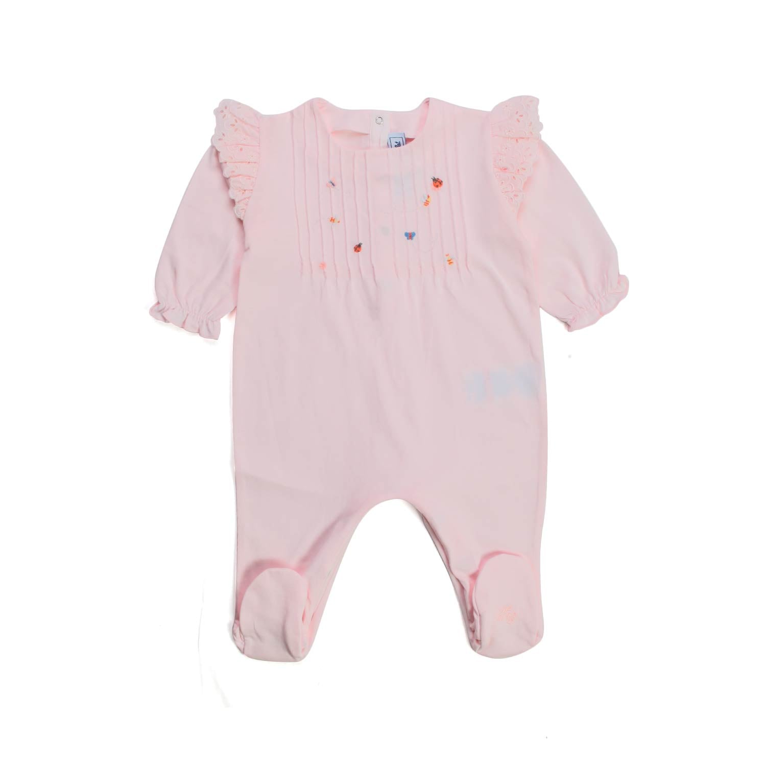 TUTINA ROSA RICAMATA NEONATA - annameglio.com abbigliamento moda