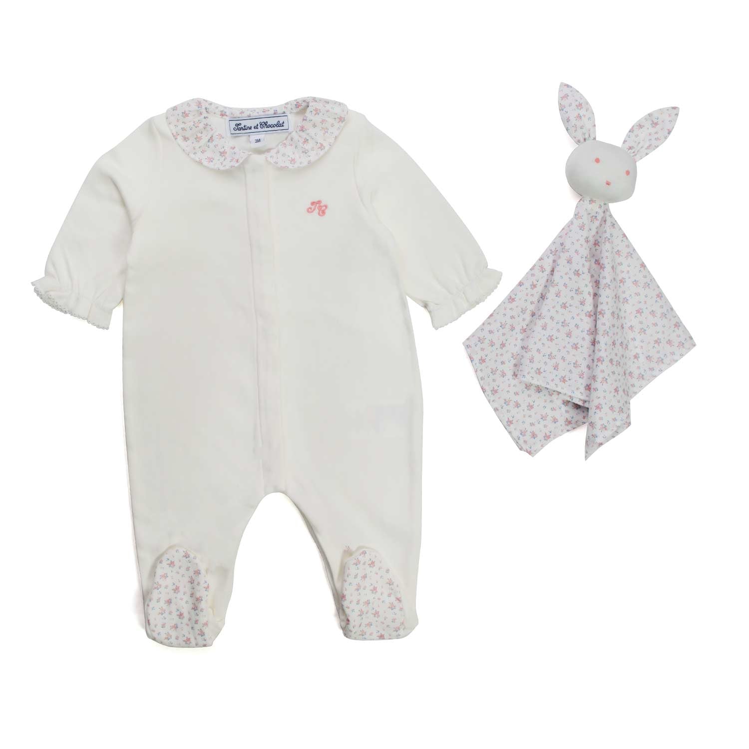 SET TUTINA COLOR LATTE NEONATA - annameglio.com abbigliamento moda