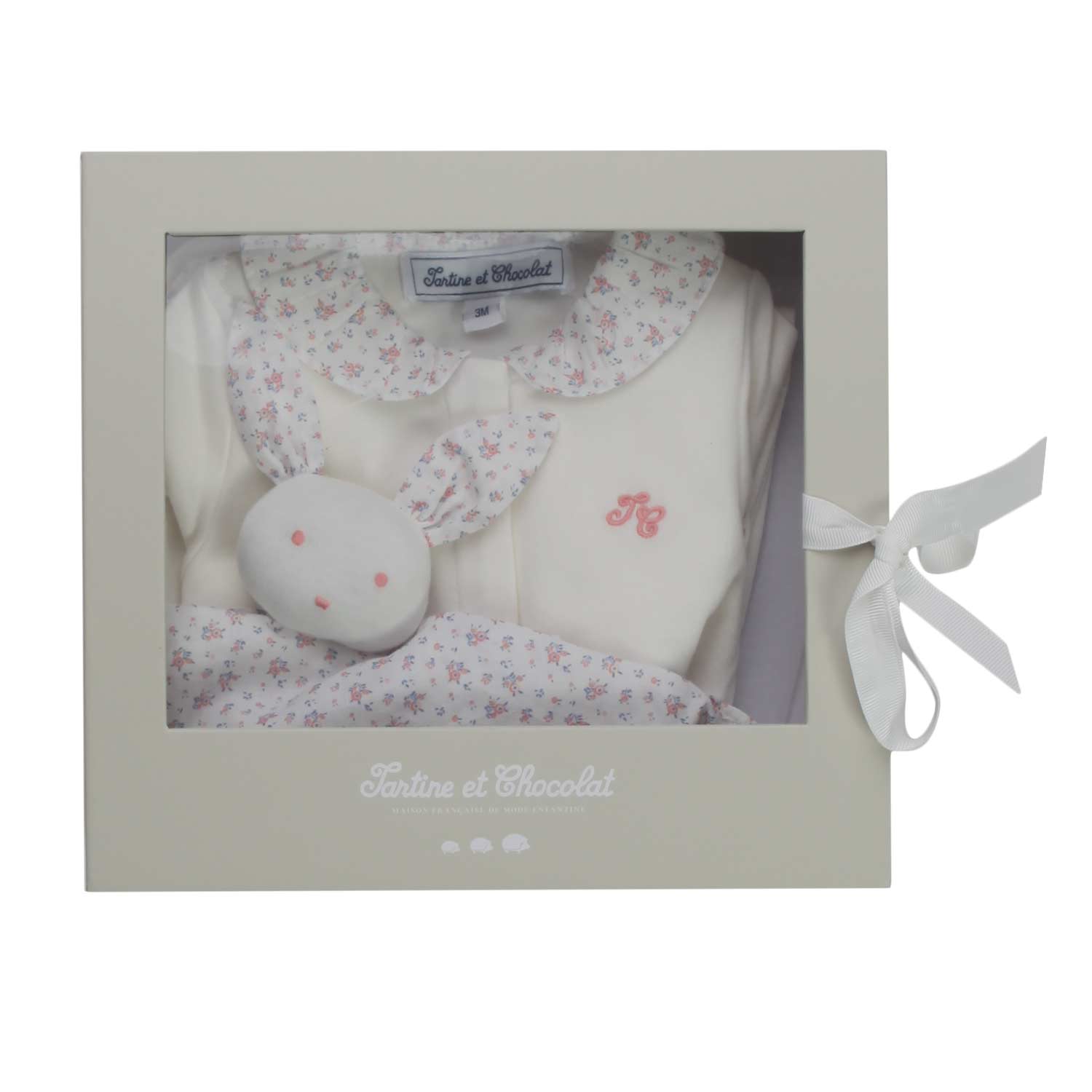 SET TUTINA COLOR LATTE NEONATA - annameglio.com abbigliamento moda