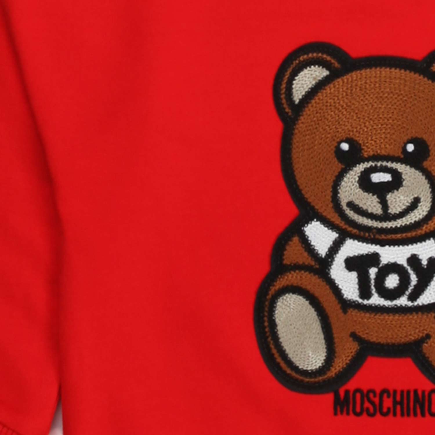 FELPA ROSSA ORSETTO BABY - annameglio.com abbigliamento moda