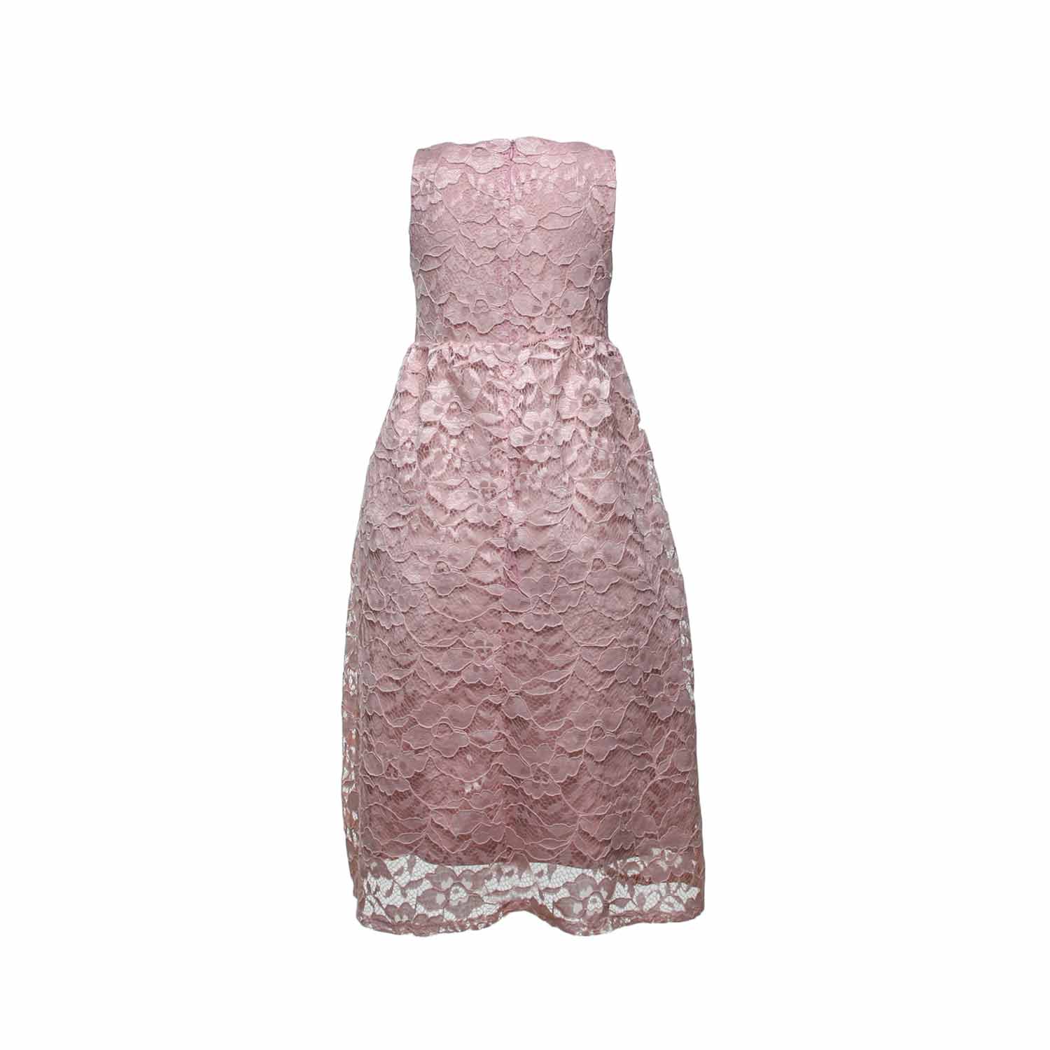 ABITO LUNGO ROSA BAMBINA - annameglio.com abbigliamento moda