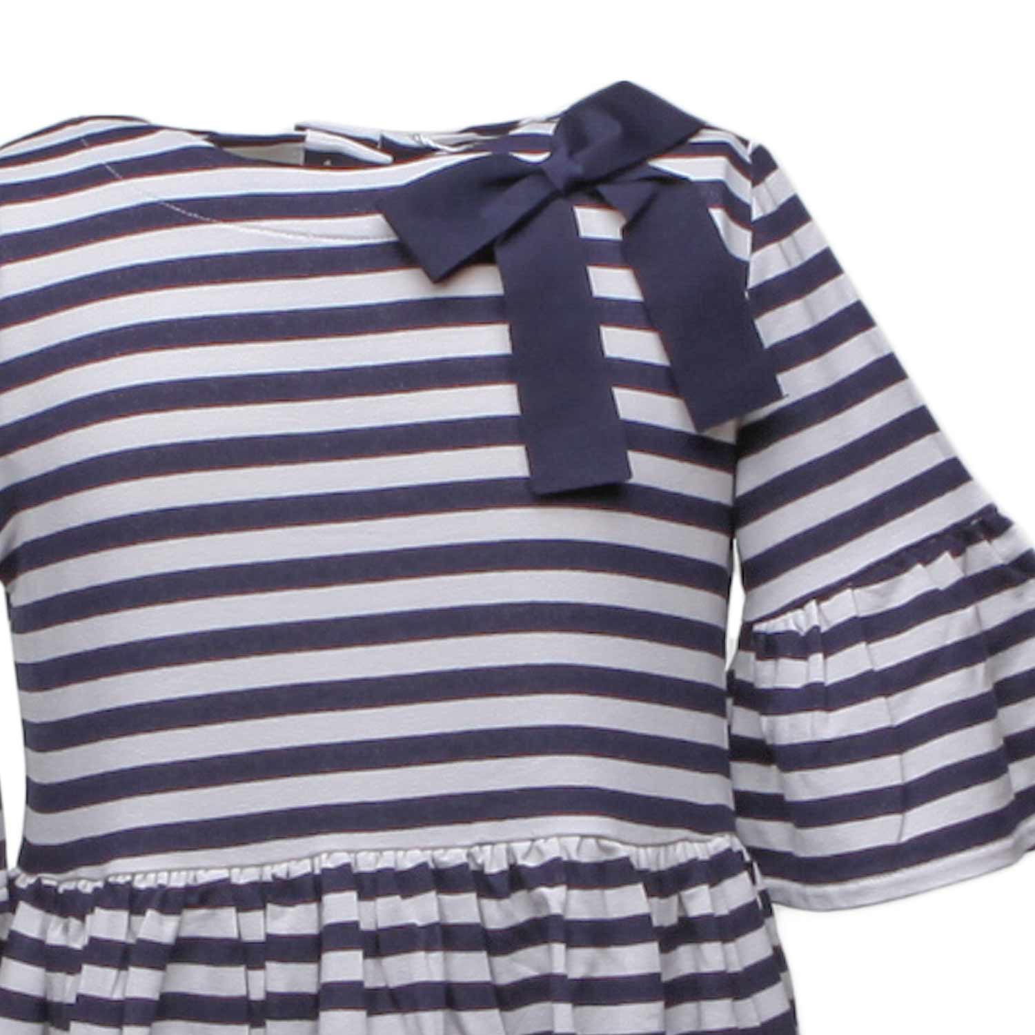 ABITO A RIGHE GIRL E BAMBINA - annameglio.com abbigliamento moda