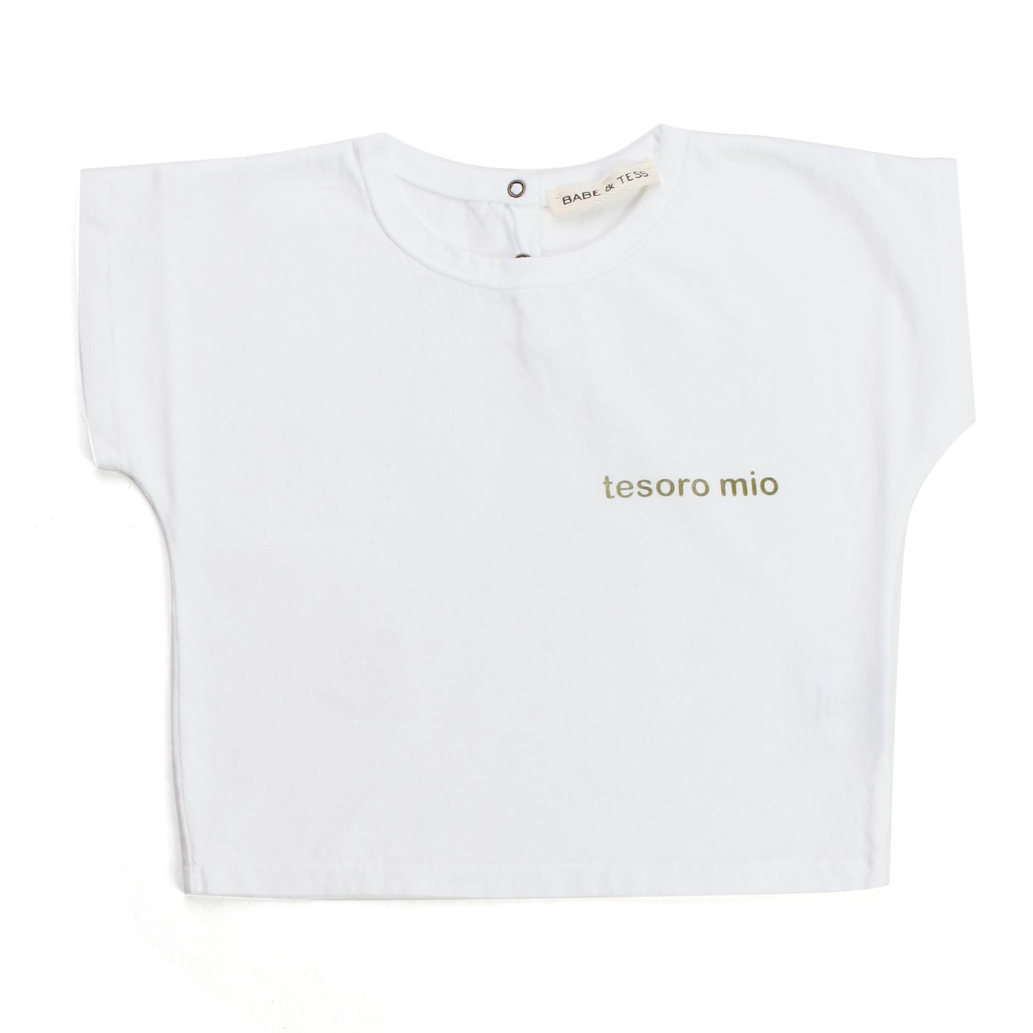 MAGLIETTA UNISEX BIANCA BAMBINO E NEONATO - annameglio.com abbigliamento moda