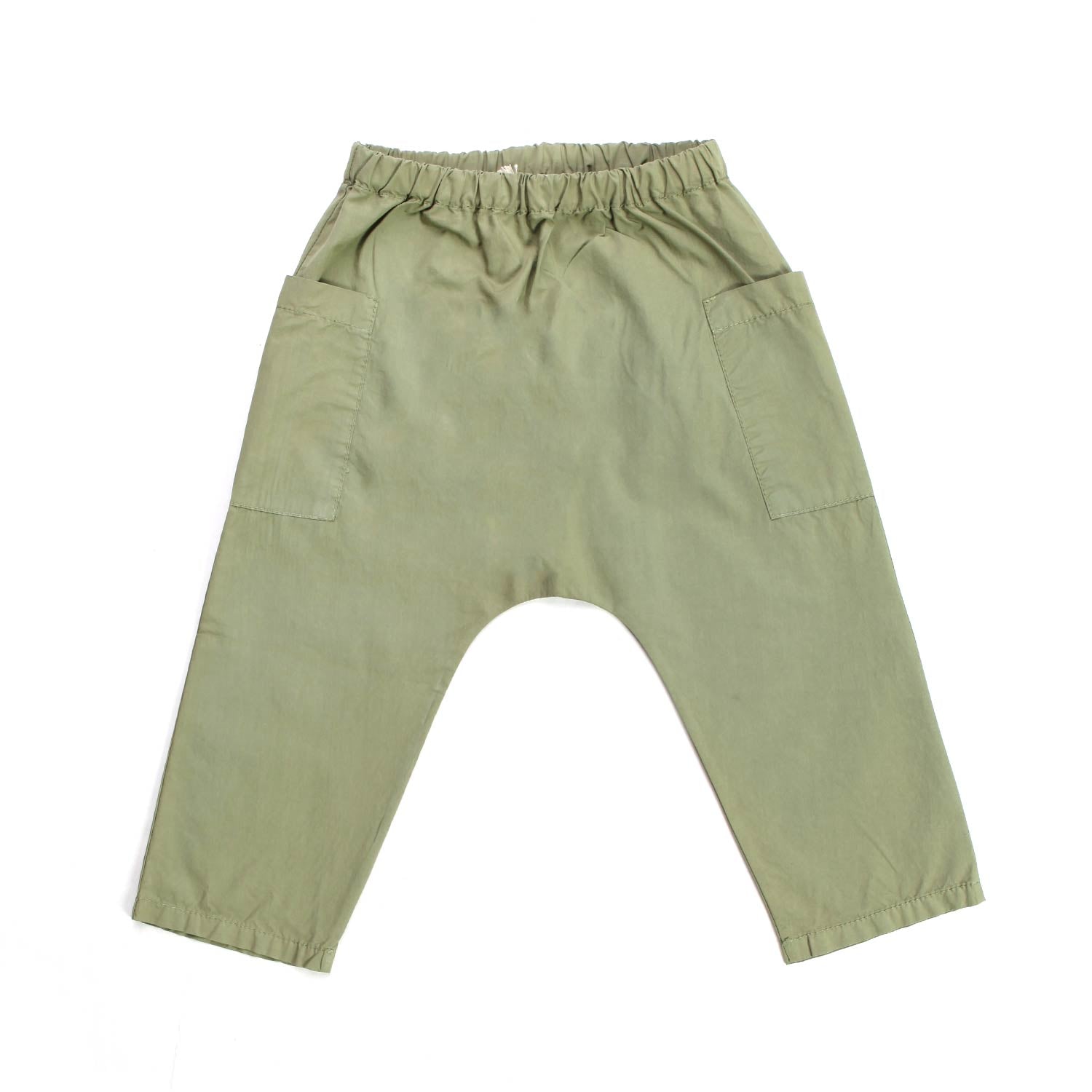 Pantalone in tela di cotone con tasche - annameglio.com abbigliamento moda