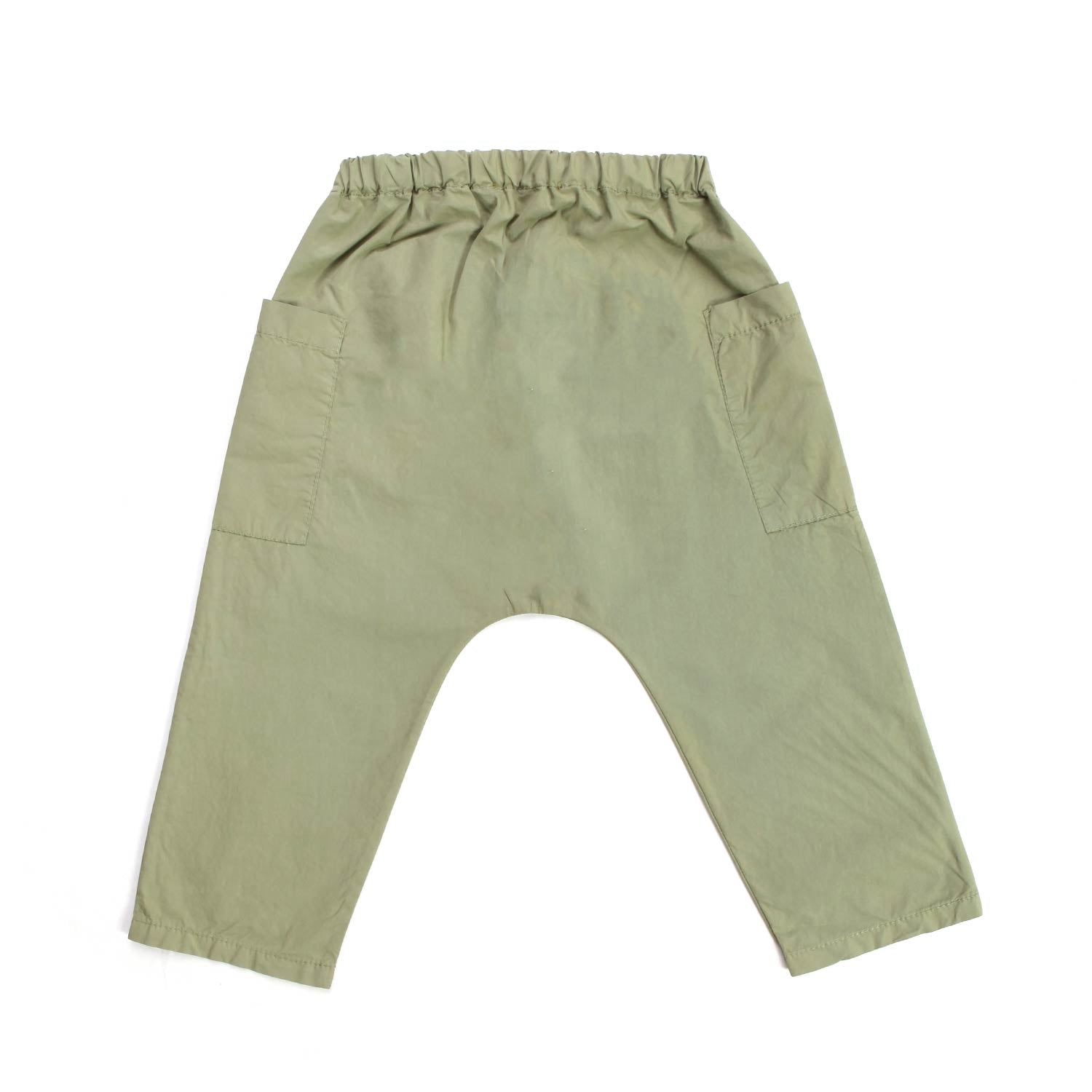 Pantalone in tela di cotone con tasche - annameglio.com abbigliamento moda