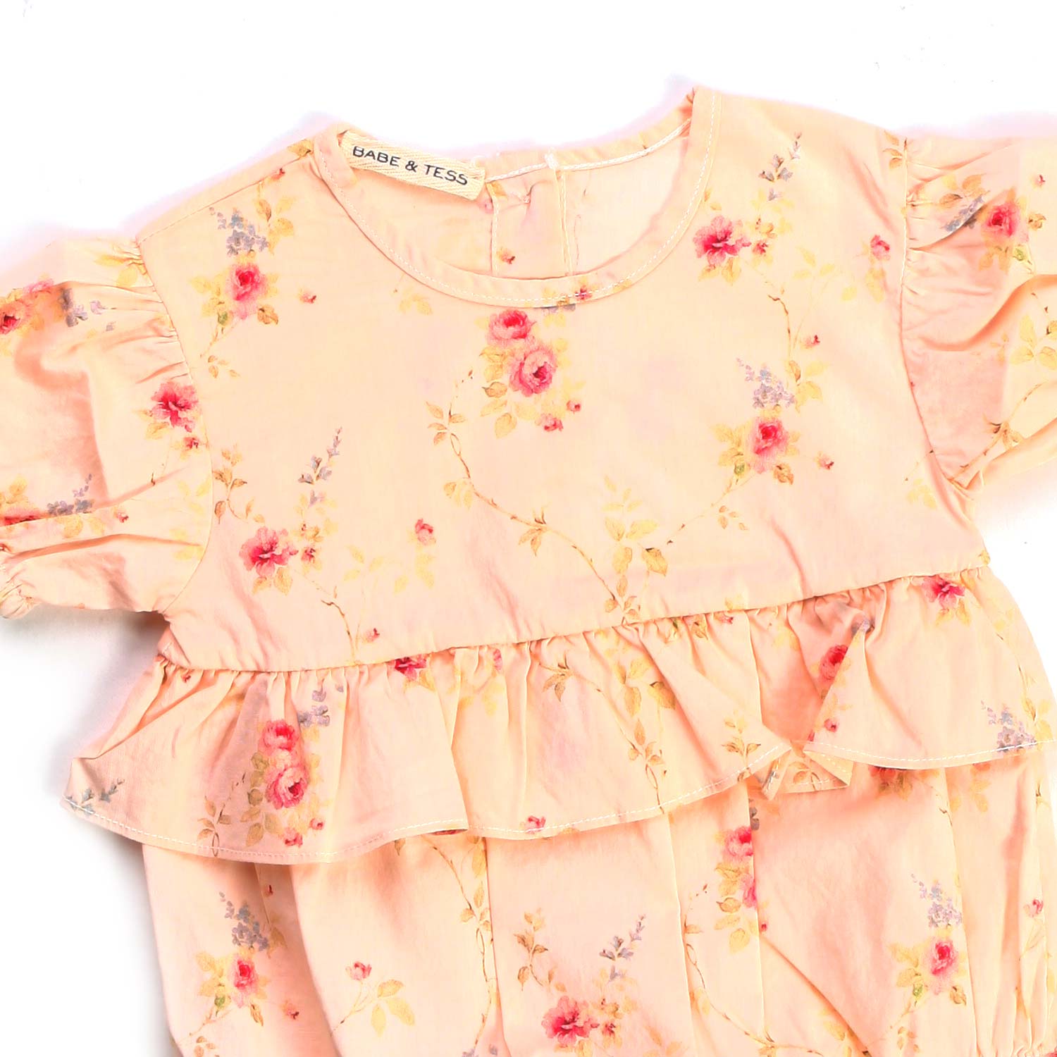 PAGLIACCETTO FLOREALE ROSA NEONATA - annameglio.com abbigliamento moda