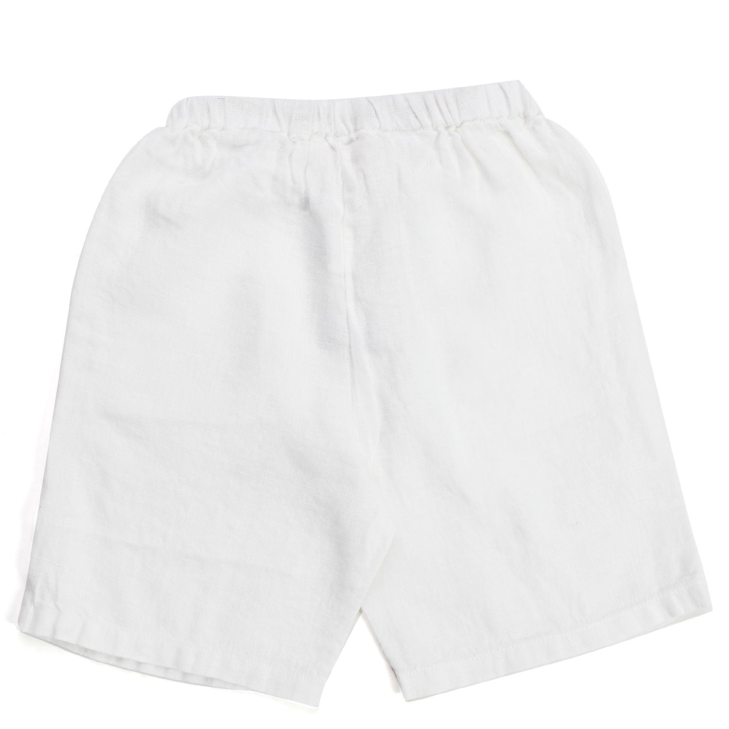 BERMUDA LINO BIANCO LATTE BAMBINO - annameglio.com abbigliamento moda