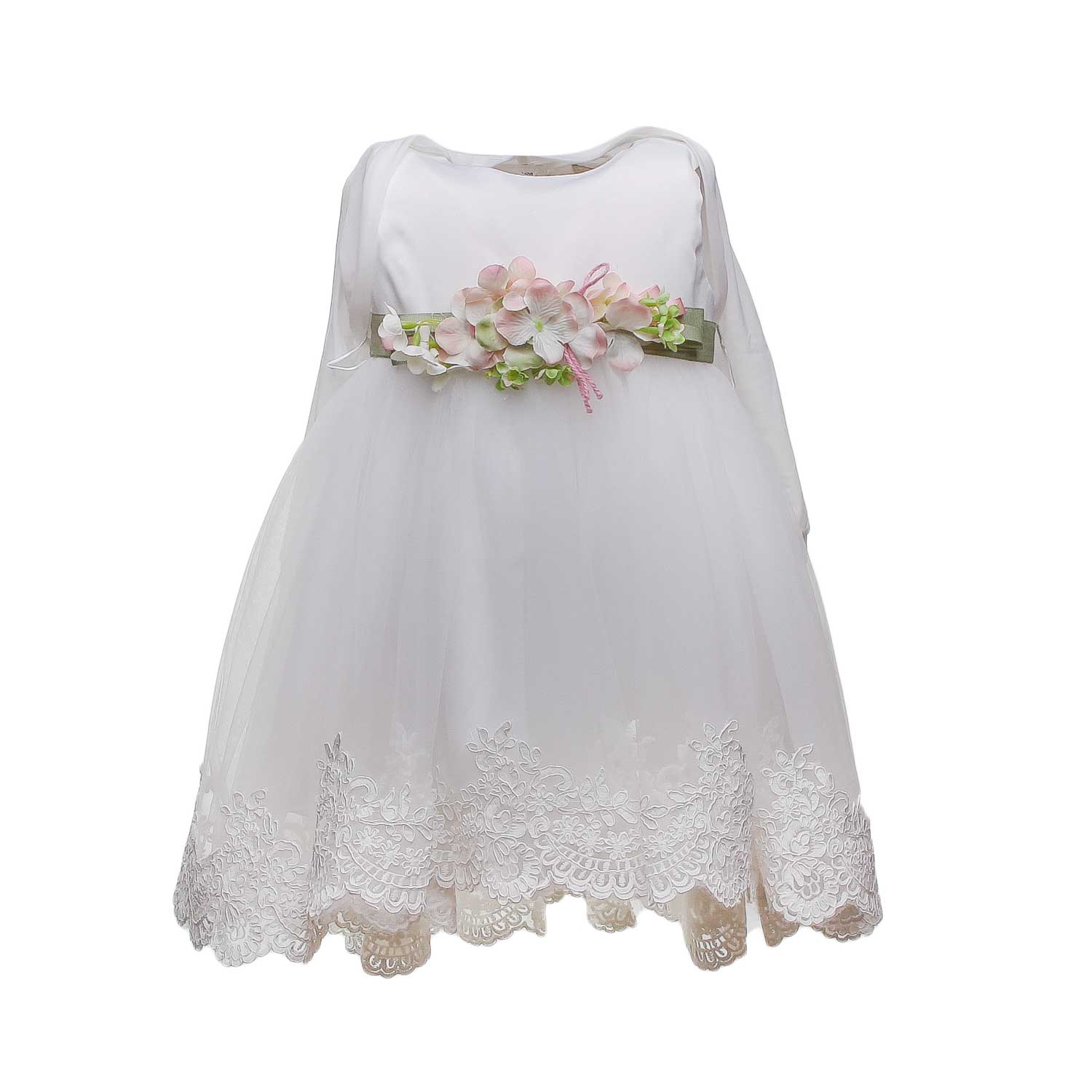 Vestito Battesimo Floreale - annameglio.com abbigliamento moda