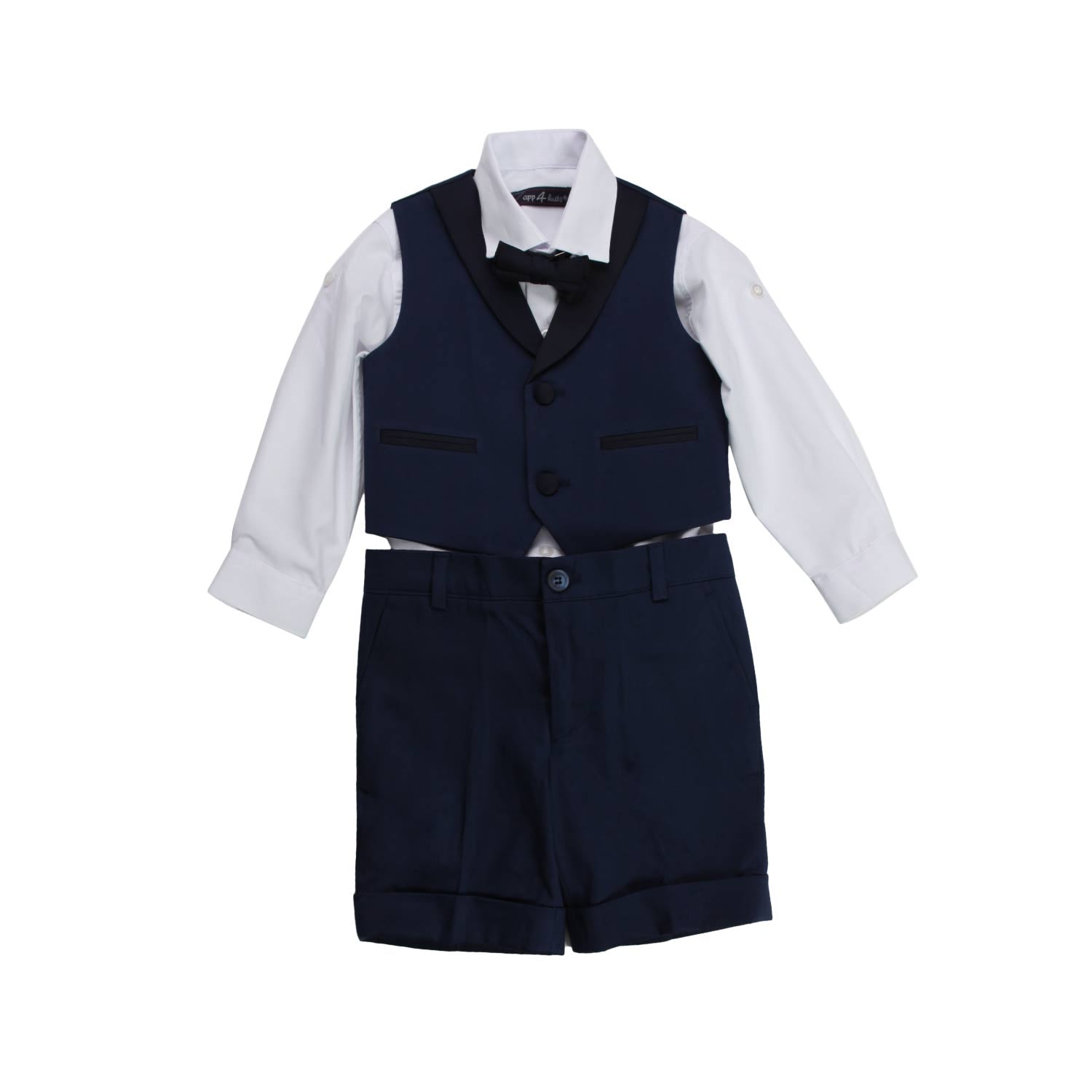 COMPLETO CERIMONIA BLU BIMBO E BAMBINO - annameglio.com abbigliamento moda