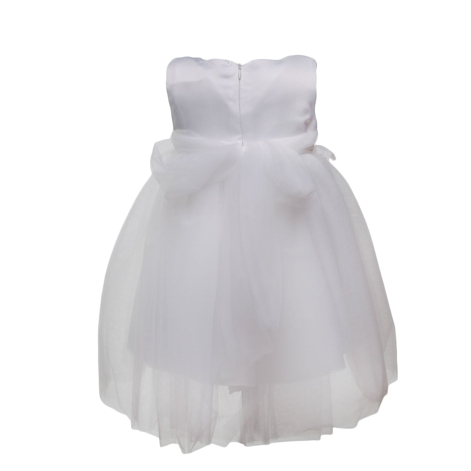 ABITO BIMBA BIANCO CON RICAMI - annameglio.com abbigliamento moda