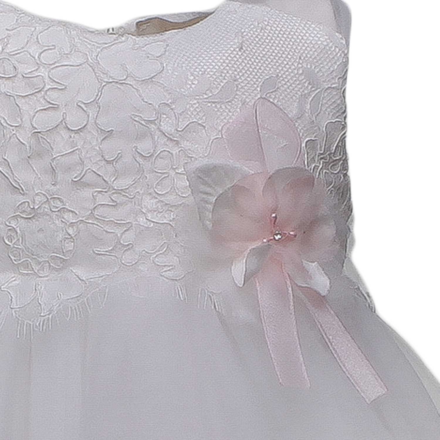 ABITO BIMBA BIANCO CON RICAMI - annameglio.com abbigliamento moda