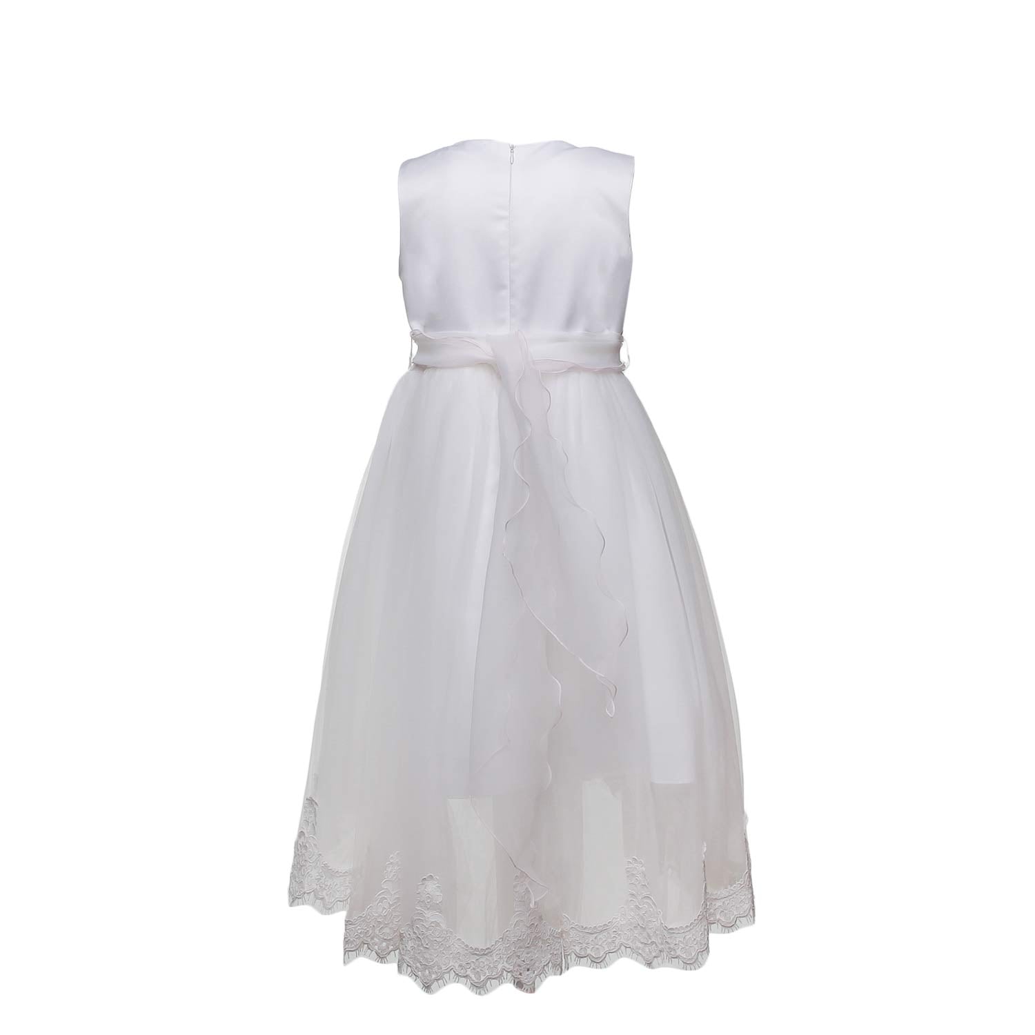 ABITO BIANCO CON PIZZO GIRL - annameglio.com abbigliamento moda