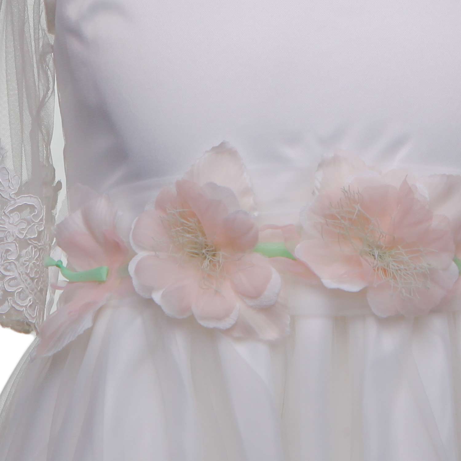 ABITO CERIMONIA BIANCO LATTE BAMBINA E TEEN - annameglio.com abbigliamento moda