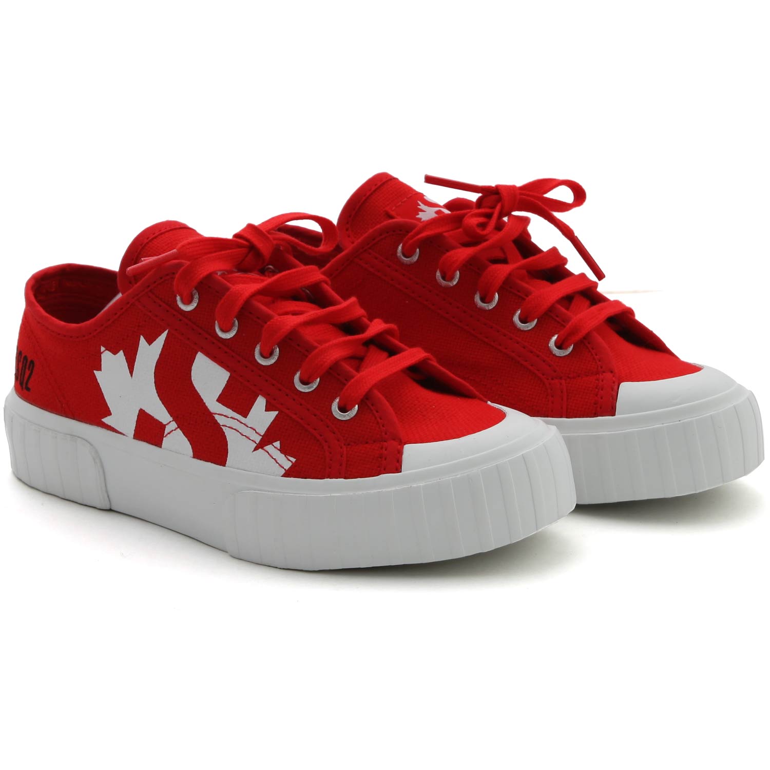 SNEAKER CANADA ROSSA UNISEX - annameglio.com abbigliamento moda