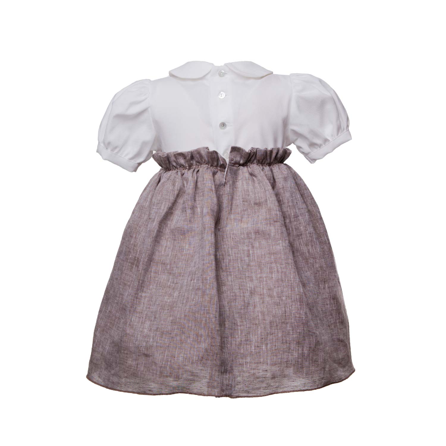 ABITO BIANCO E CAFFÉ BIMBA - annameglio.com abbigliamento moda