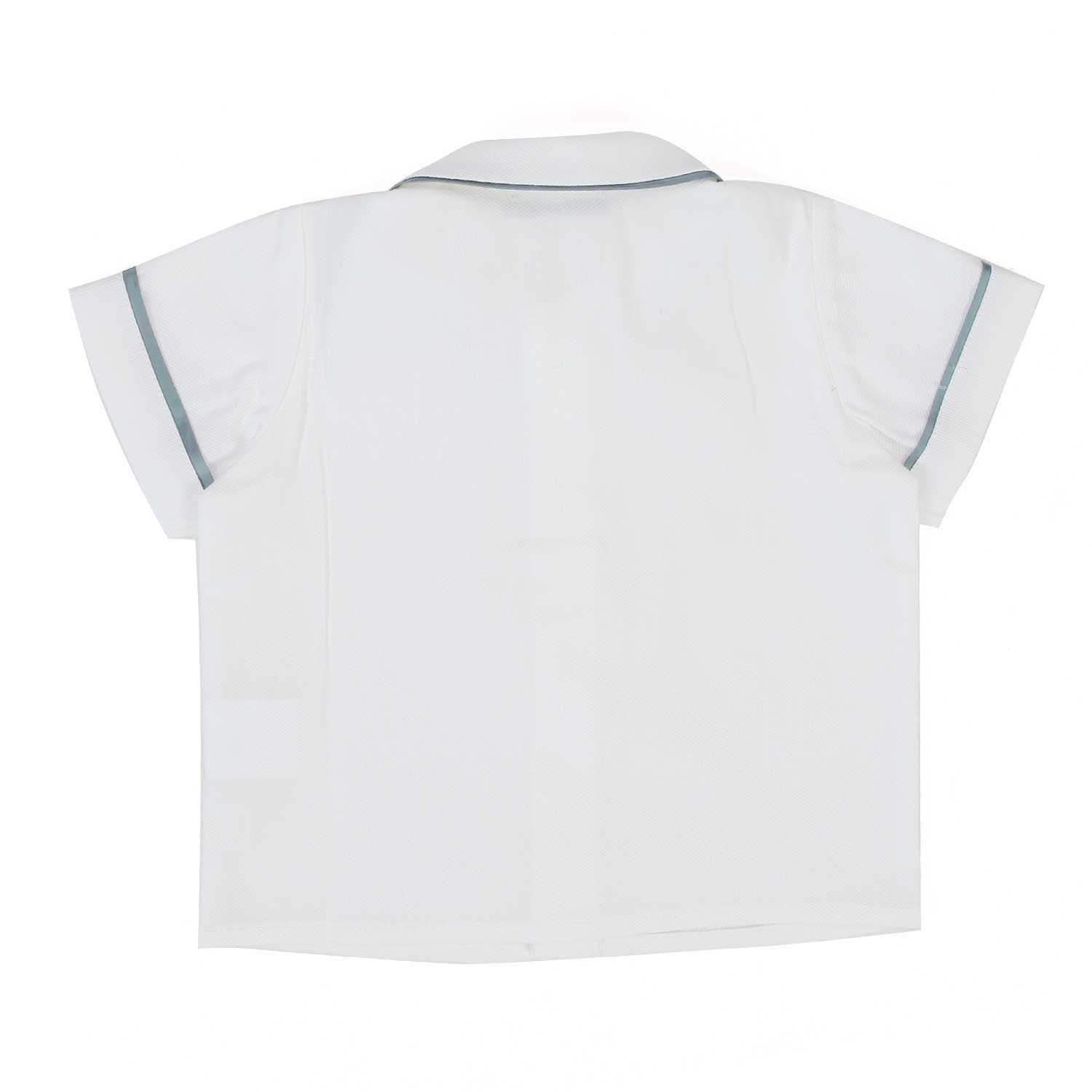 CAMICIA BIANCA E GRIGIA BIMBO E NEONATO - annameglio.com abbigliamento moda