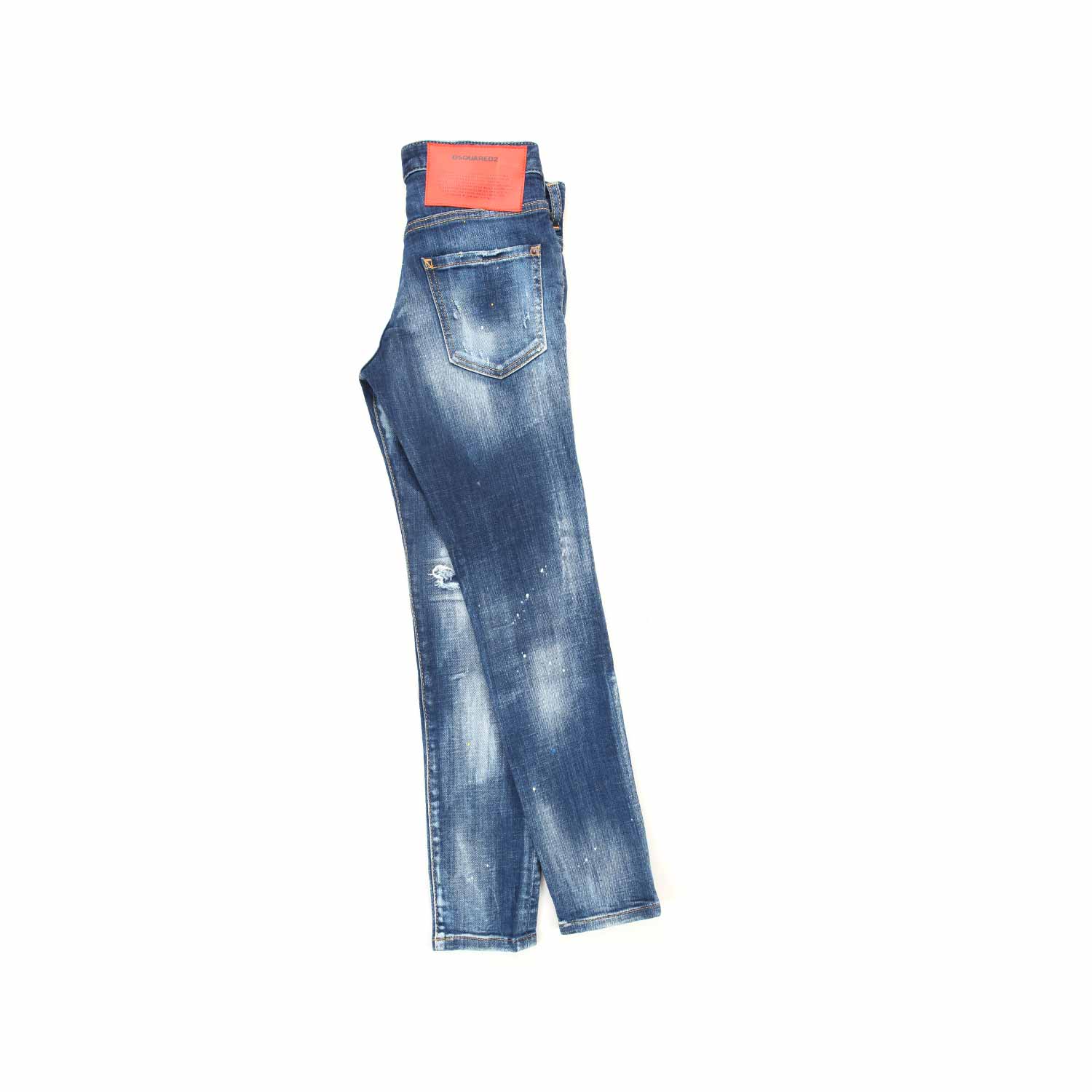 JEANS SLIM STRAPPATI BAMBINO TEEN - annameglio.com abbigliamento moda