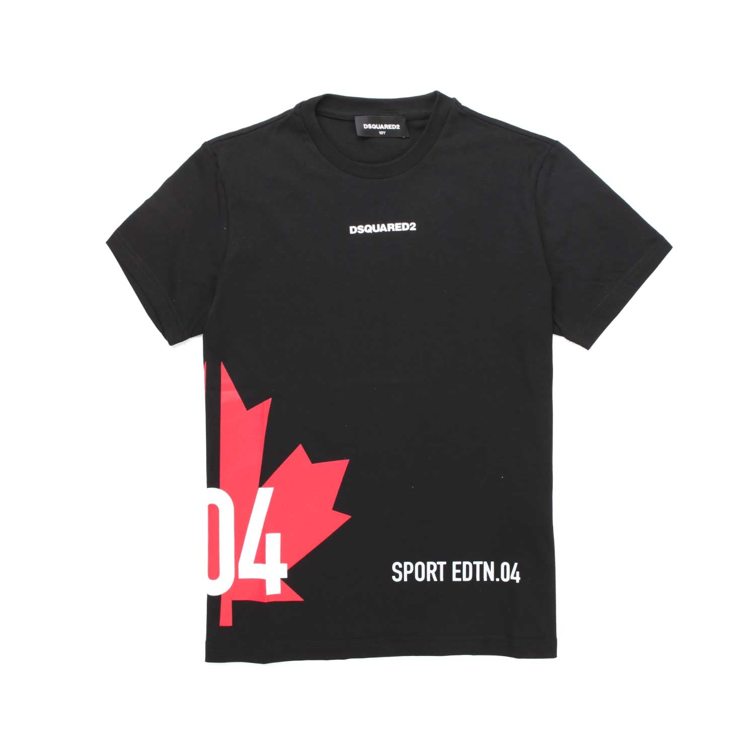 T-SHIRT UNISEX STAMPA LOGO NERA - annameglio.com abbigliamento moda