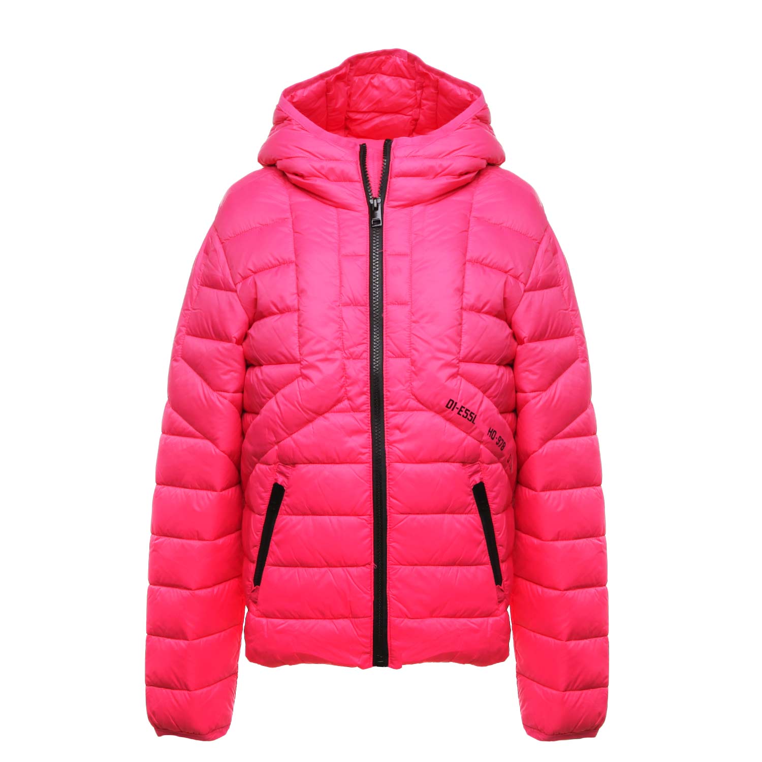 PIUMINO TRAPUNTATO FUCSIA BAMBINA E TEENAGER - annameglio.com abbigliamento moda