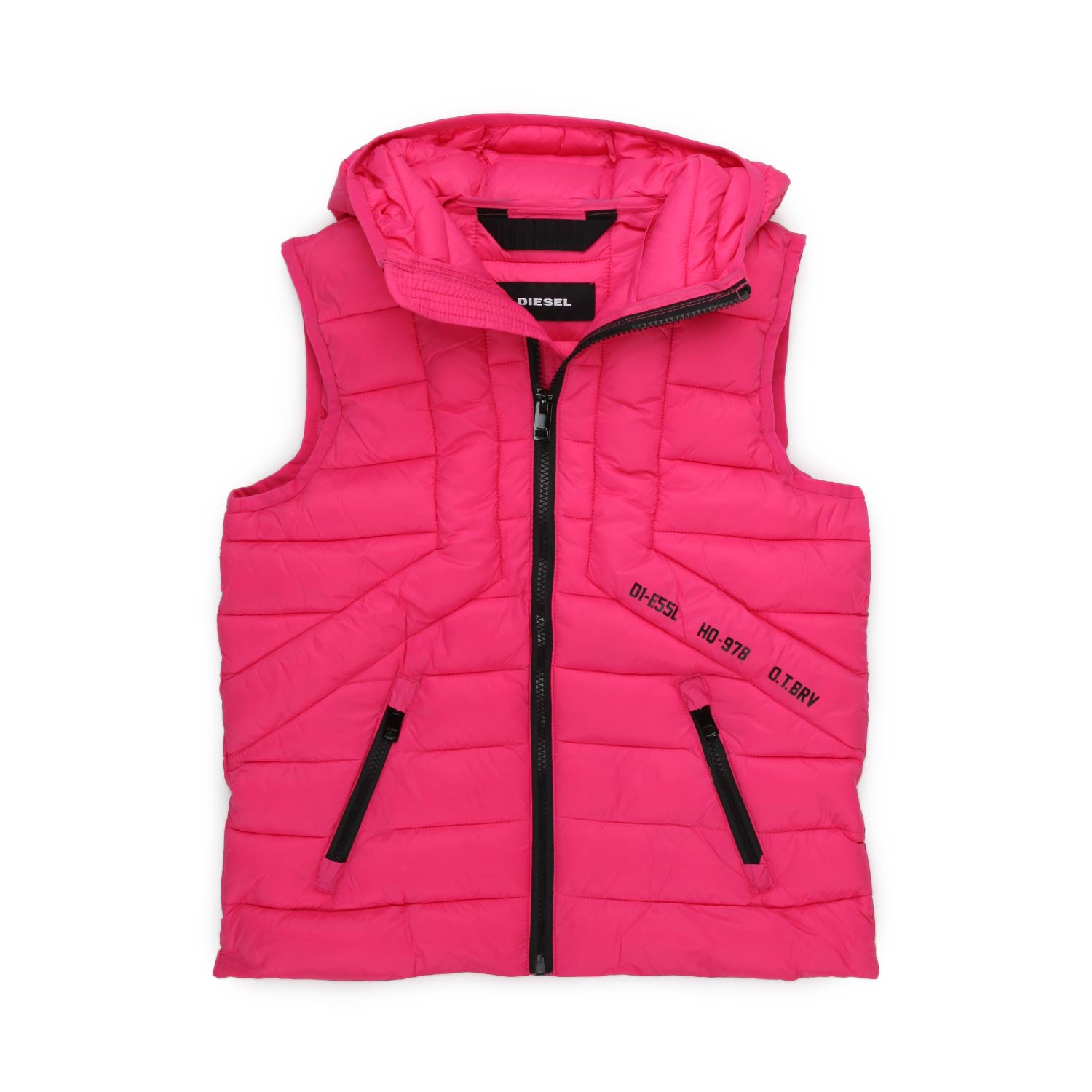 PIUMINO GILET FUCSIA GIRL - annameglio.com abbigliamento moda