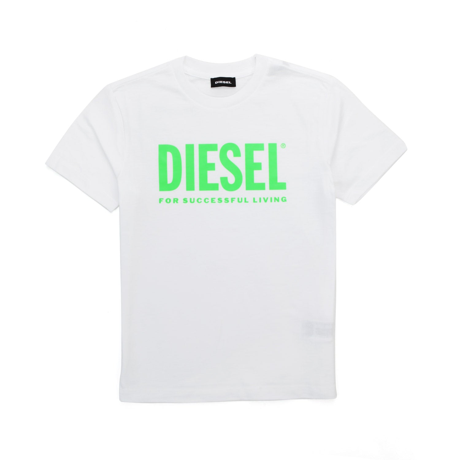 T-SHIRT LOGO VERDE FLUO UNISEX - annameglio.com abbigliamento moda